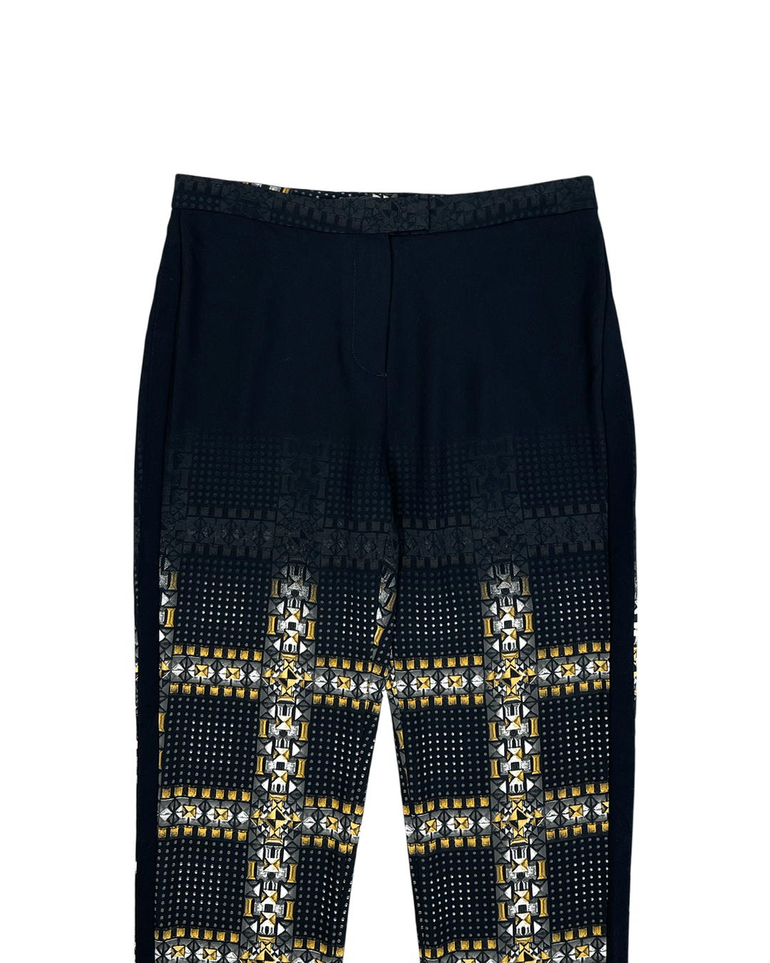 Just Cavalli Just Cavalli AW12 Geometric Cross Printed Trousers Size 27" / US 4 / IT 40 - 6 Thumbnail