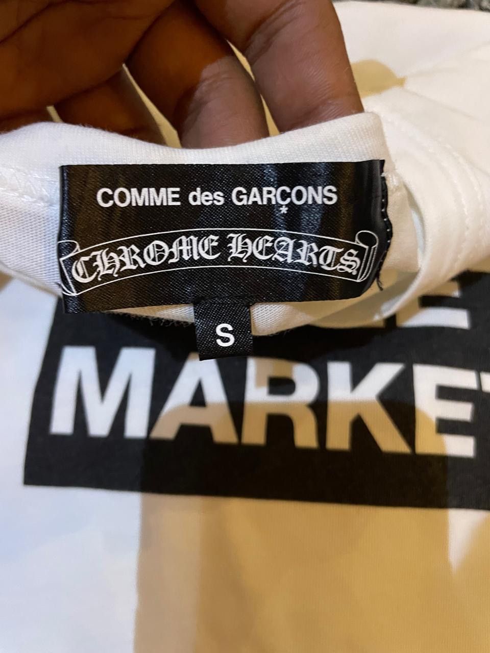 Chrome Hearts × Comme des Garcons Chrome Hearts X Comme Des Garcons Dover Street Market Tee Size US S / EU 44-46 / 1 - 5 Thumbnail