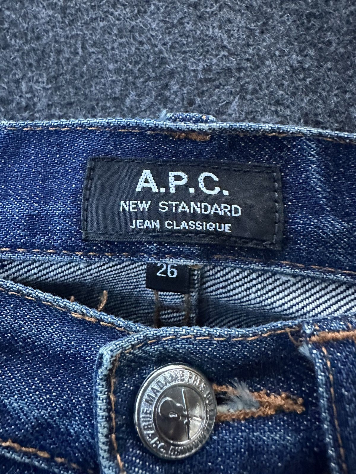 A.P.C. Vintage APC Selvedge Denim 2Pcs For Kids D293 Size US 26 / EU 42 - 19 Thumbnail