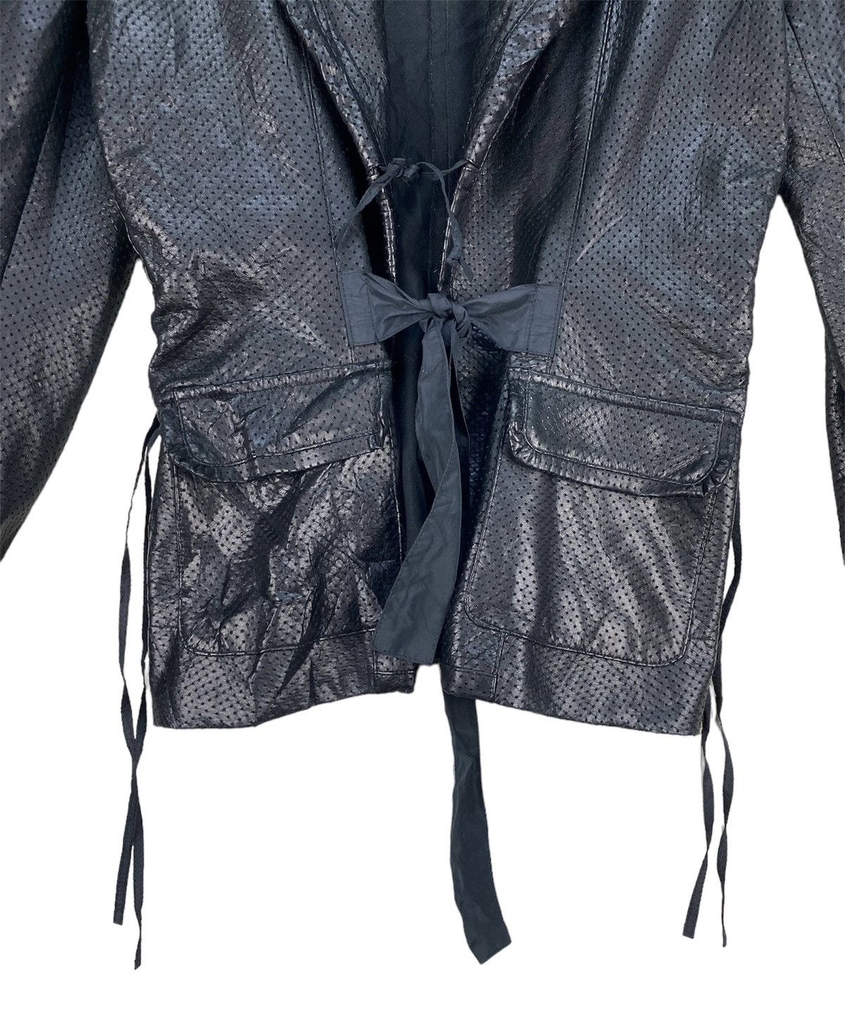 If Six Was Nine Mon ceour Cow Leather Jacket Size XS / US 0-2 / IT 36-38 - 3 Thumbnail