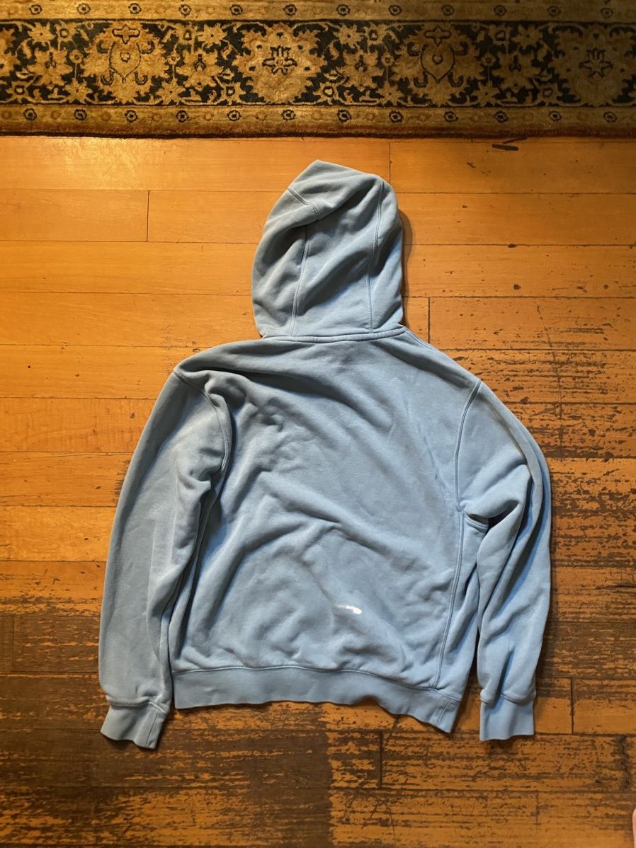 Nike × Vintage baby blue nike hoodie Size US M / EU 48-50 / 2 - 5 Thumbnail