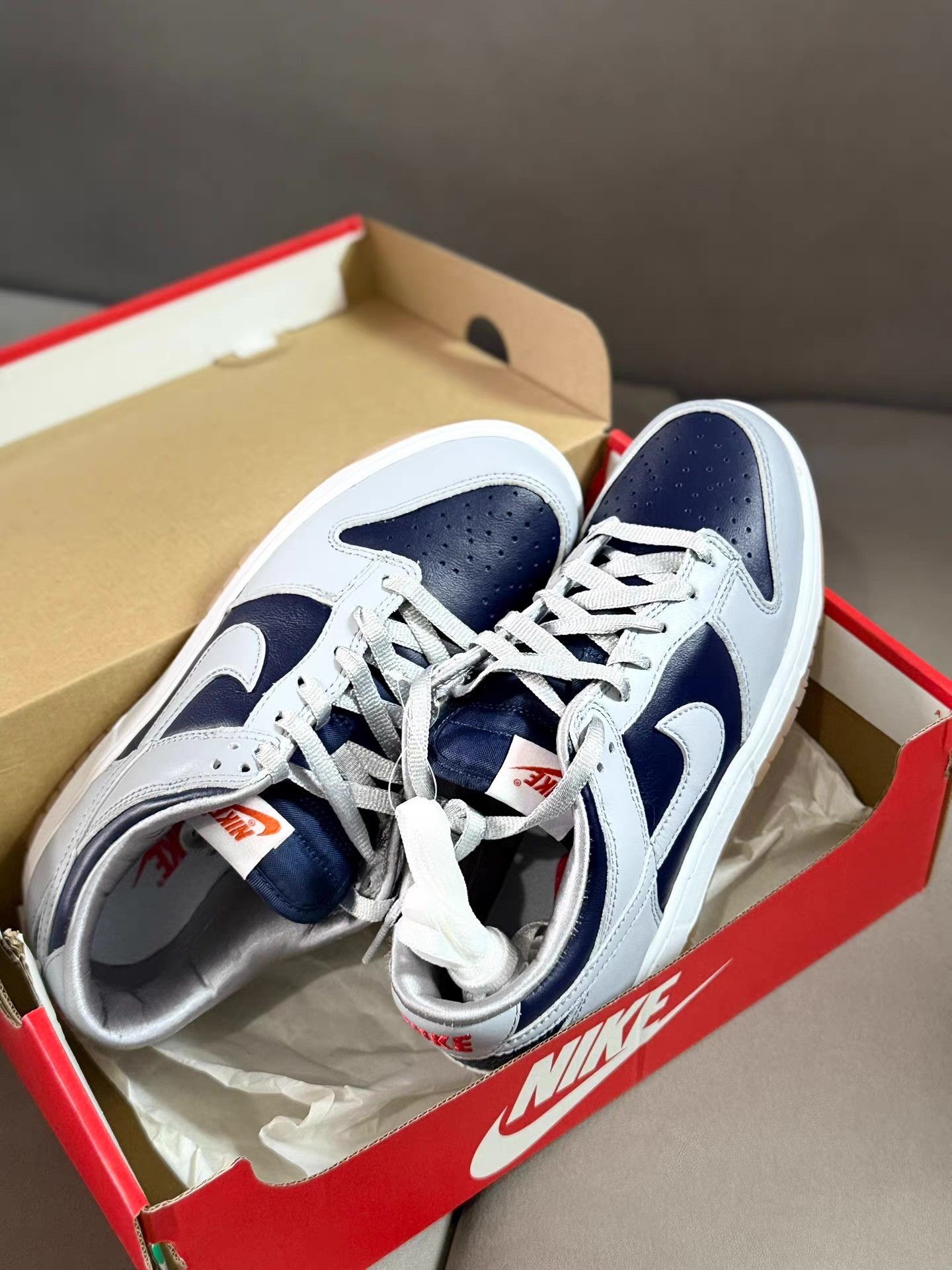 Nike Brand New Nike Dunk SP "College Navy" Low Ｑ20 Size US 7 / EU 40 - 1 Thumbnail