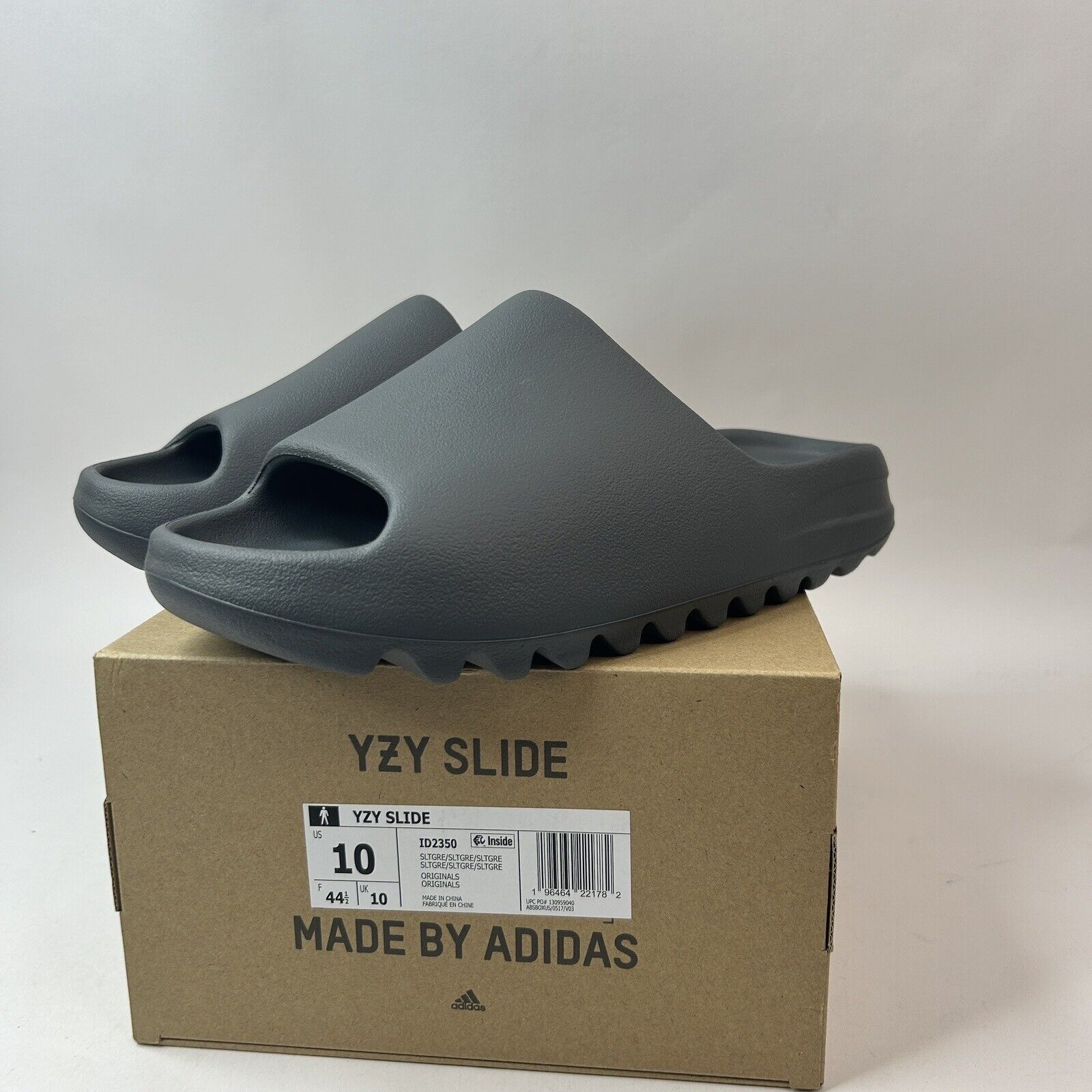 Adidas adidas Yeezy Slide “Slate Grey” 2023 Size US 10 / EU 43 - 3 Thumbnail