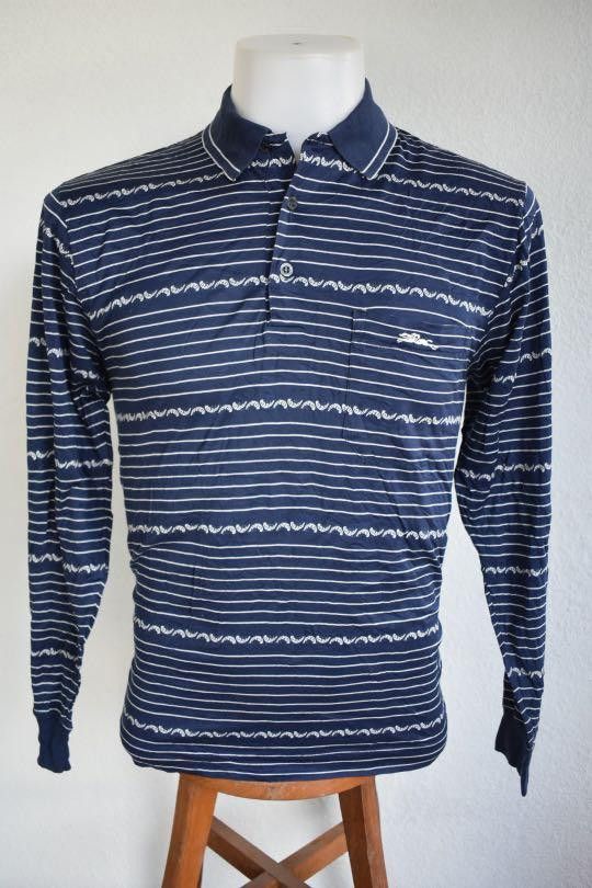 Longchamp × Vintage LUXURY LONGCHAMP POLO SHIRT L Size US L / EU 52-54 / 3 - 1 Thumbnail