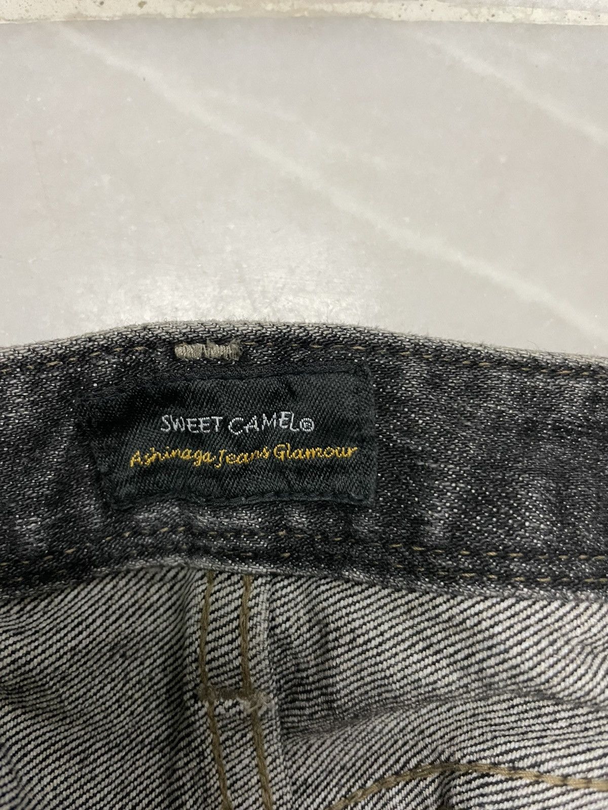 If Six Was Nine 💥Bell Bottom💥90s Style Sweet Camel Bootcut Sand Washed Jean Size 27" / US 4 / IT 40 - 8 Thumbnail