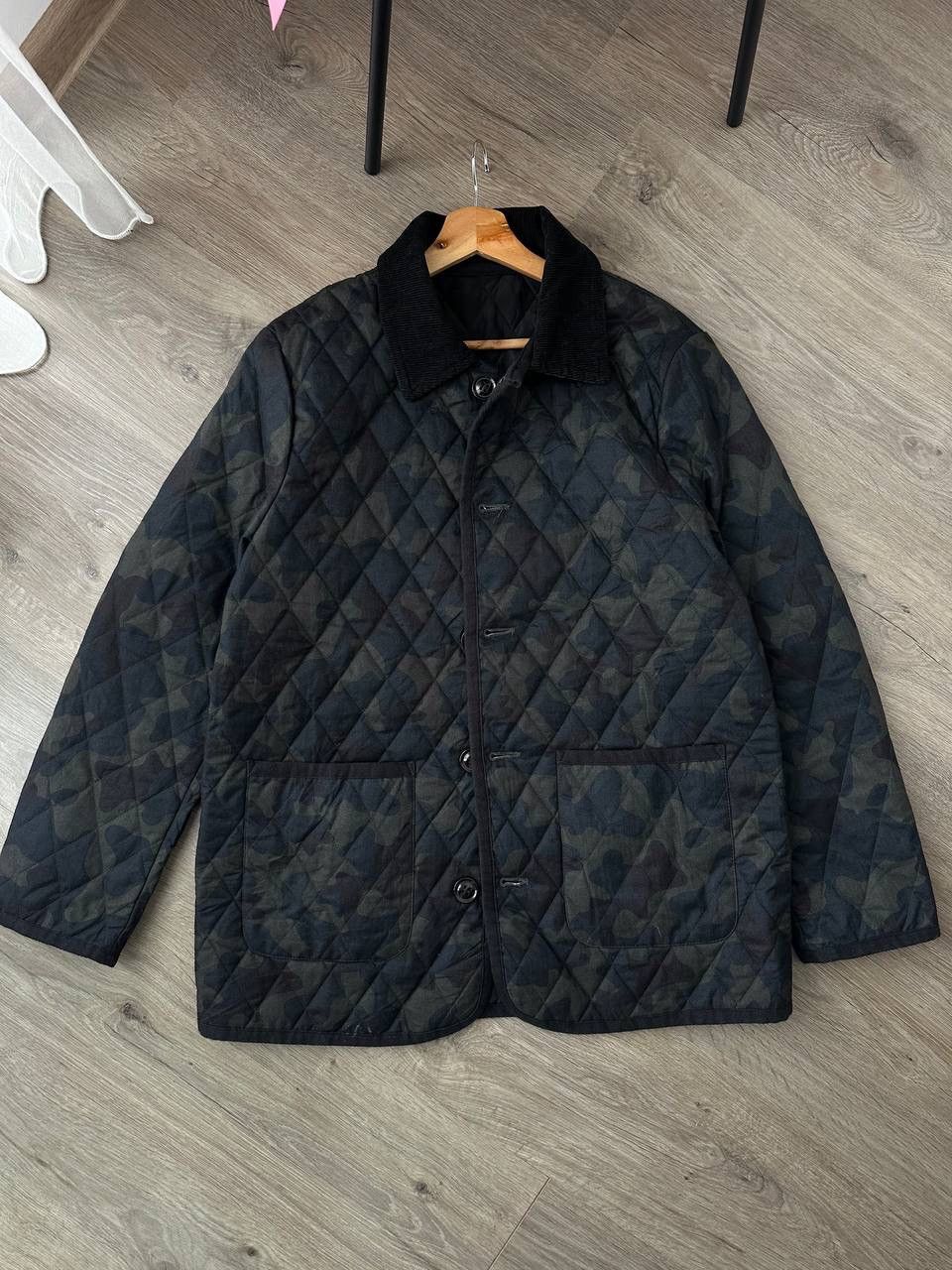Japanese Brand × Vintage Vintage Japanese Quilted Tate Gentelman Camo Jacket Size US M / EU 48-50 / 2 - 2 Thumbnail
