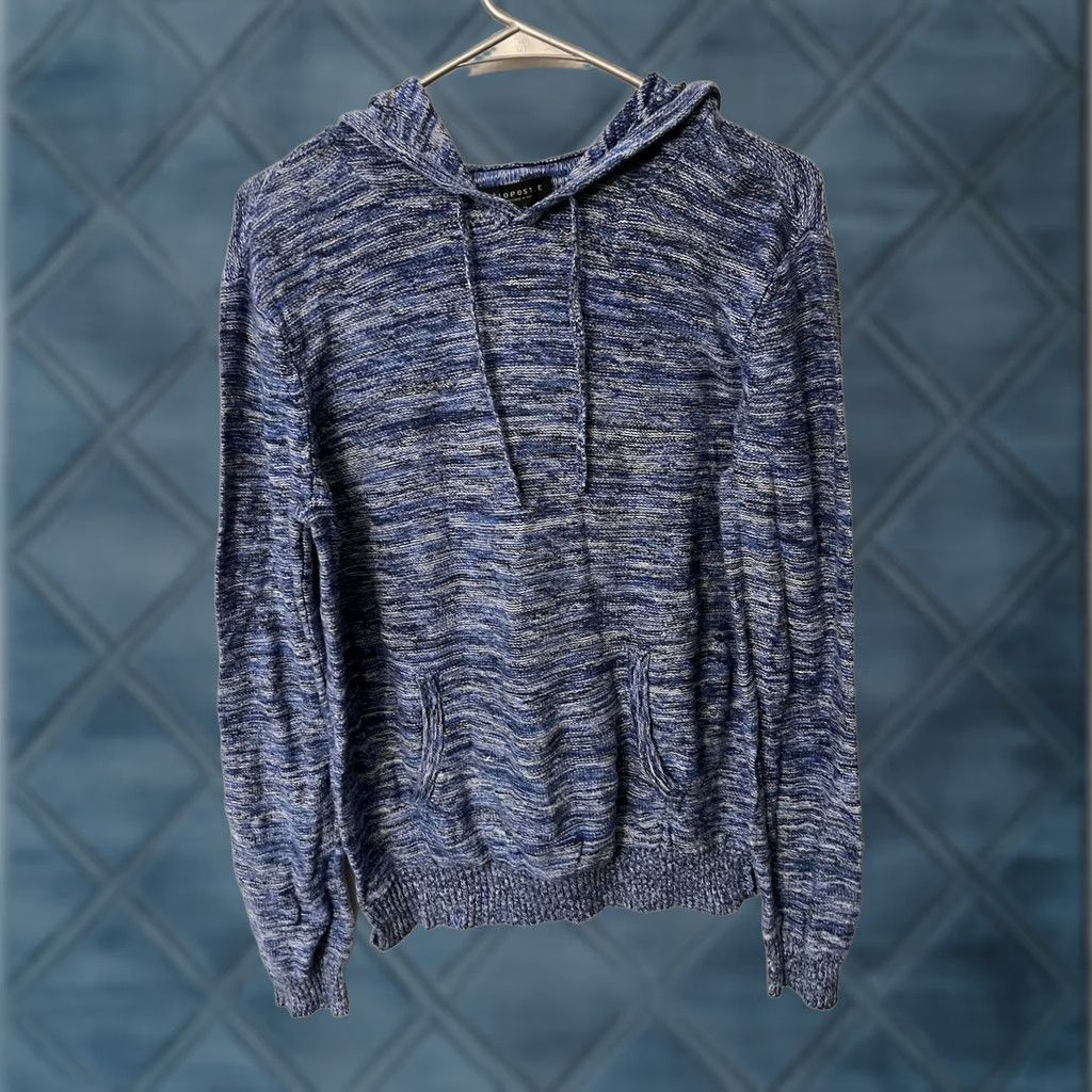 Vintage Aéropostale Hoodie Men’s M Long Sleeve Pullover Sweatshirt Blue Size US M / EU 48-50 / 2 - 1 Thumbnail