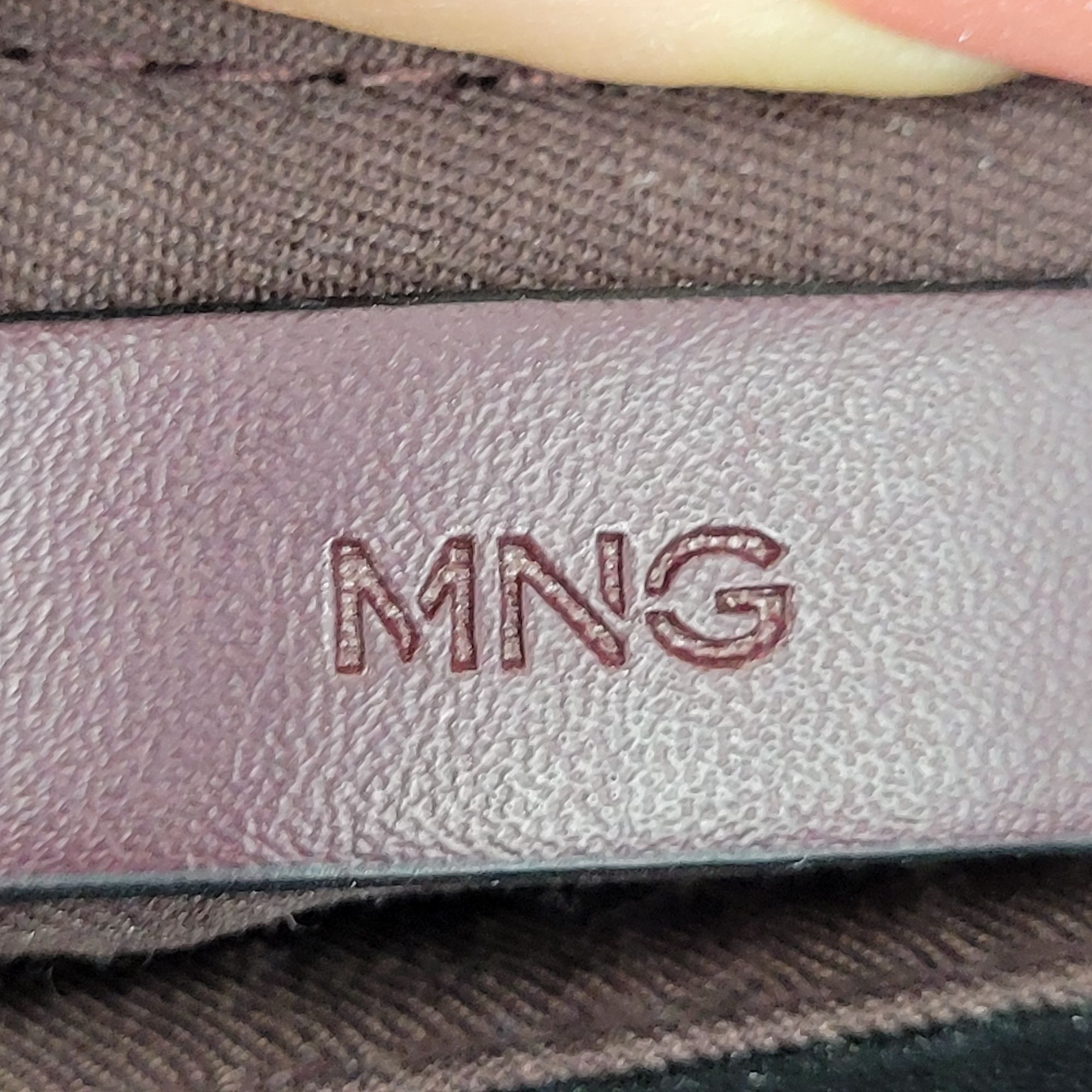 Mango MNG Black Vegan Faux Leather Double Top Handle Crossbody Bag Size ONE SIZE - 3 Thumbnail