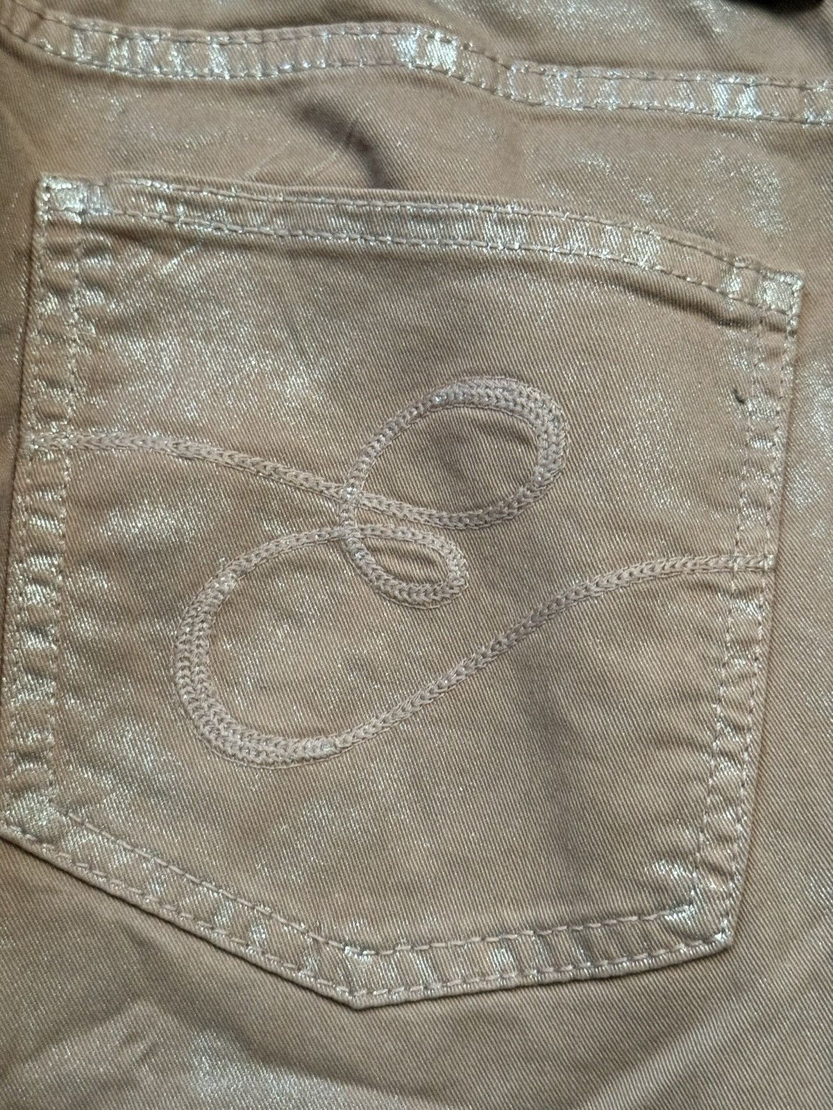 Designer × Escada × Escada Sport Escada luster silver waxed pants Size 26" / US 2 / IT 38 - 11 Thumbnail