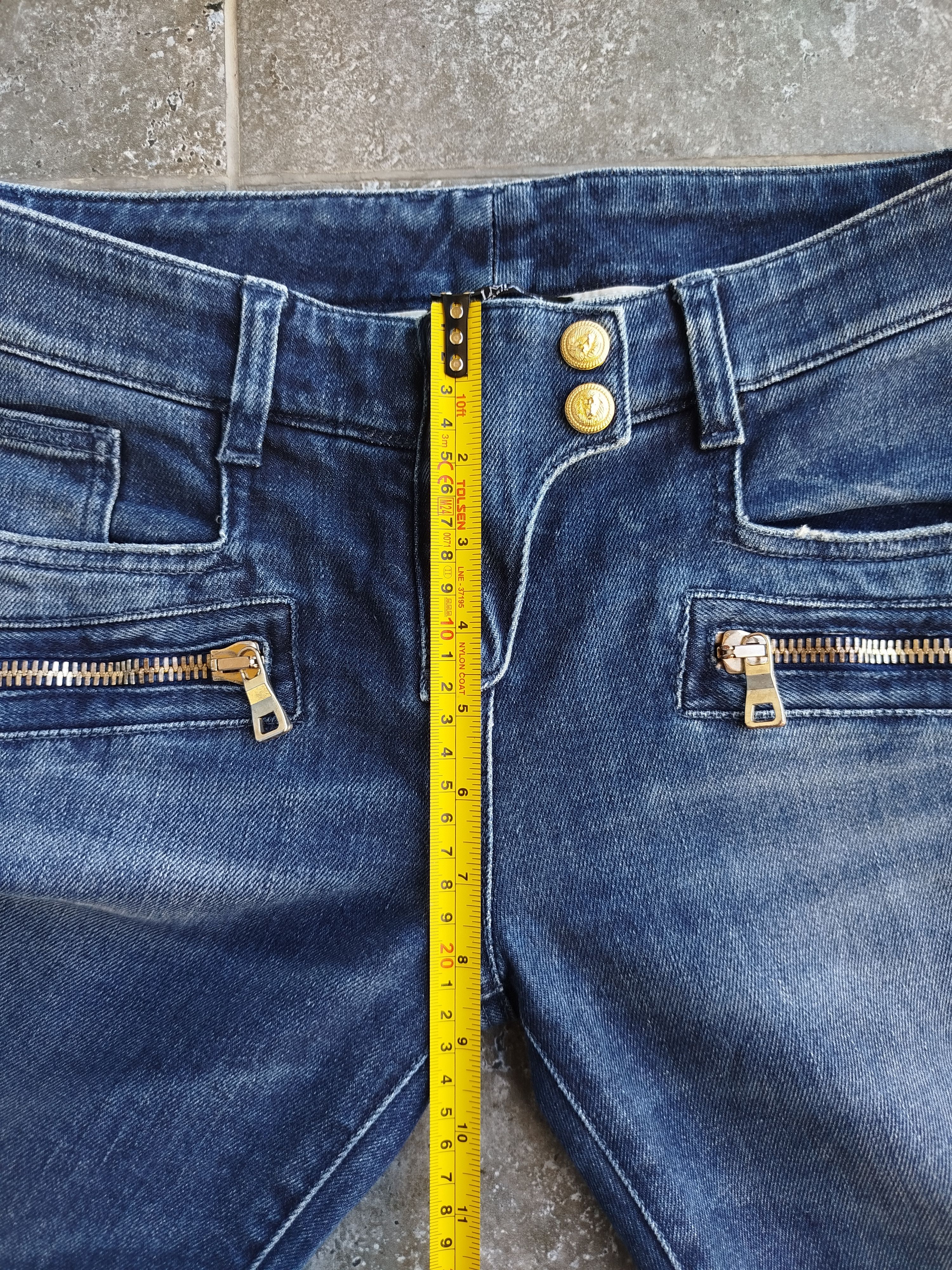 Balmain Balmain Jeans Distressed Biker Skinny Size 38 Size 27" / US 4 / IT 40 - 15 Thumbnail