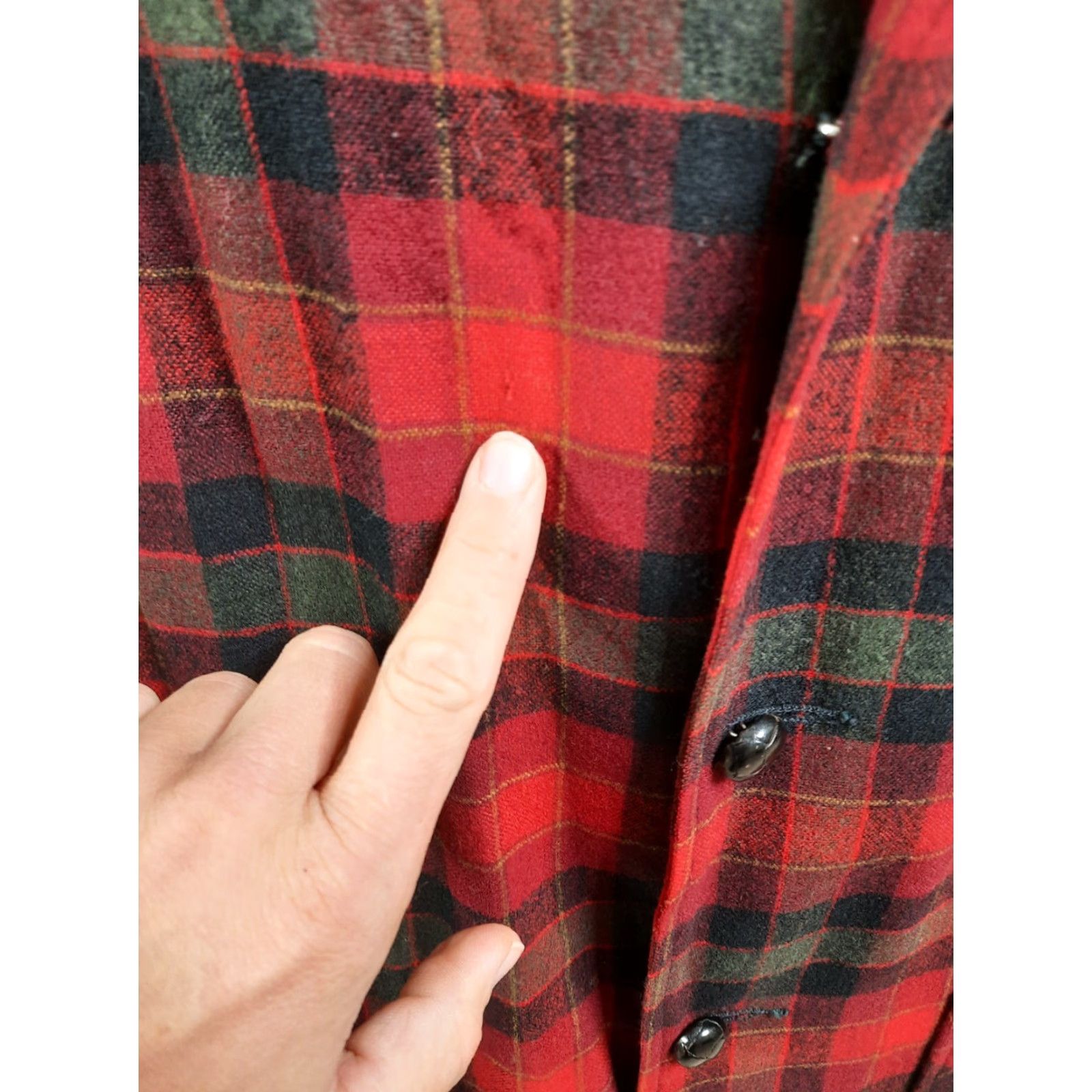 Pendleton VINTAGE Pendleton Wool Plaid Jacket Shirt M Red Lightweight USA Outdoors Mens Size US M / EU 48-50 / 2 - 5 Thumbnail