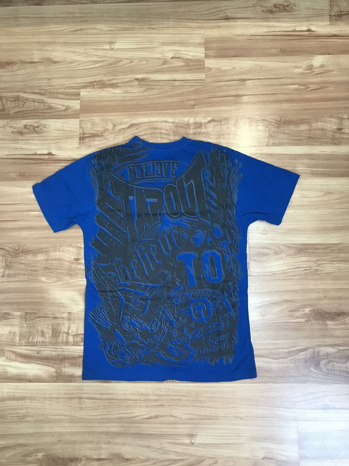 Affliction × Tapout Tapout blue tee Size US M / EU 48-50 / 2 - 1 Thumbnail