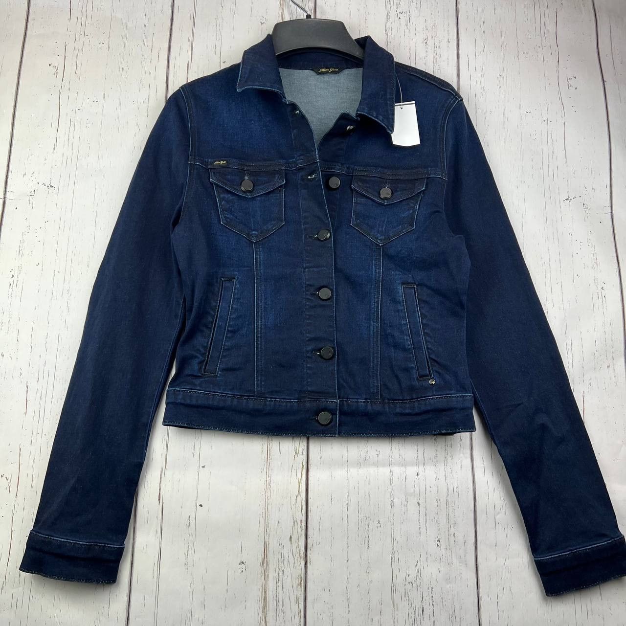 Mavi Mavi Small Cropped Slim Fit Stretchable Denim Jeans Jacket Size S / US 4 / IT 40 - 1 Thumbnail