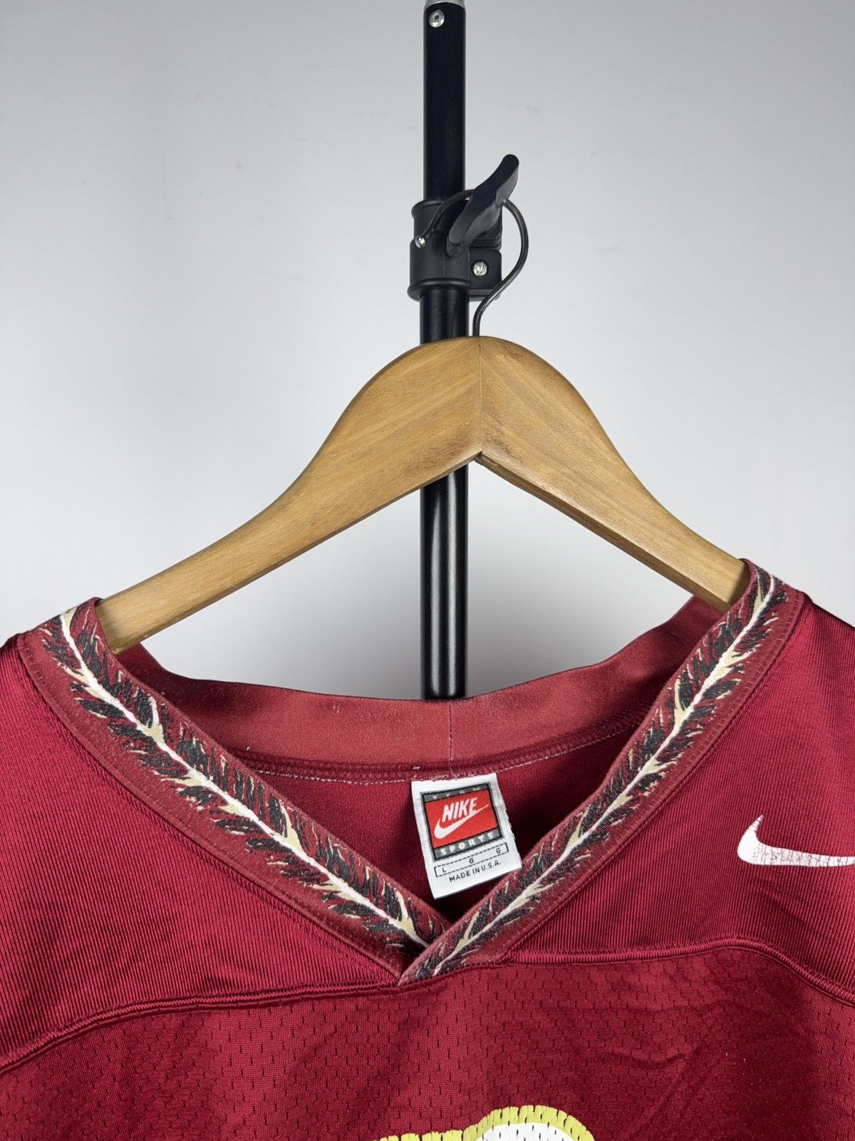Nike Nike USA Florida State Seminoles #9 Vintage Football Jersey Size US L / EU 52-54 / 3 - 5 Thumbnail