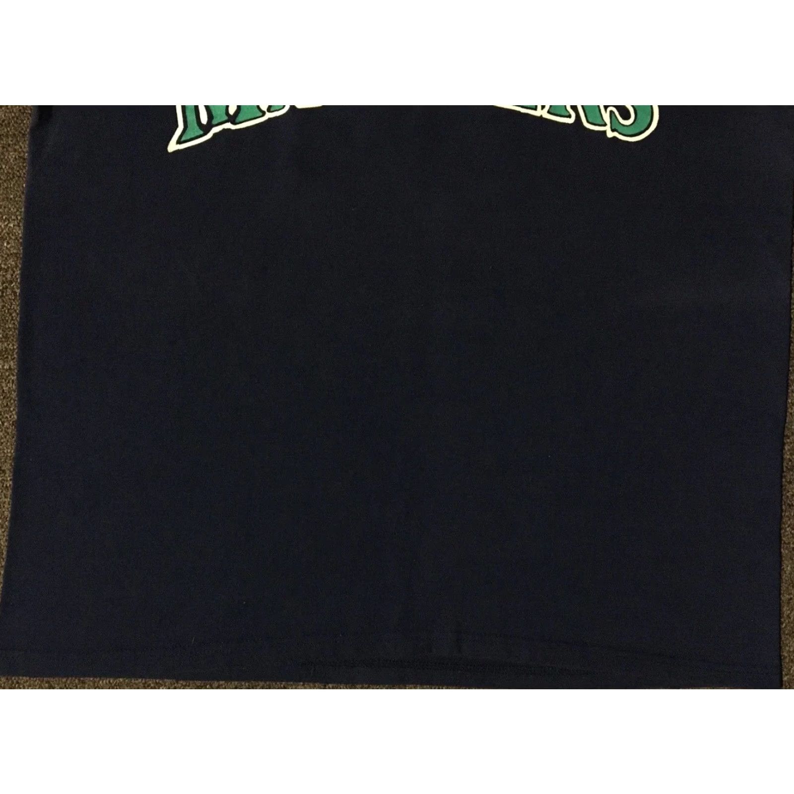 Vintage Vtg 90s Seattle Mariners Faded Shirt XL USA Baseball Ken Griffey Track PE Grunge Size US XL / EU 56 / 4 - 5 Thumbnail