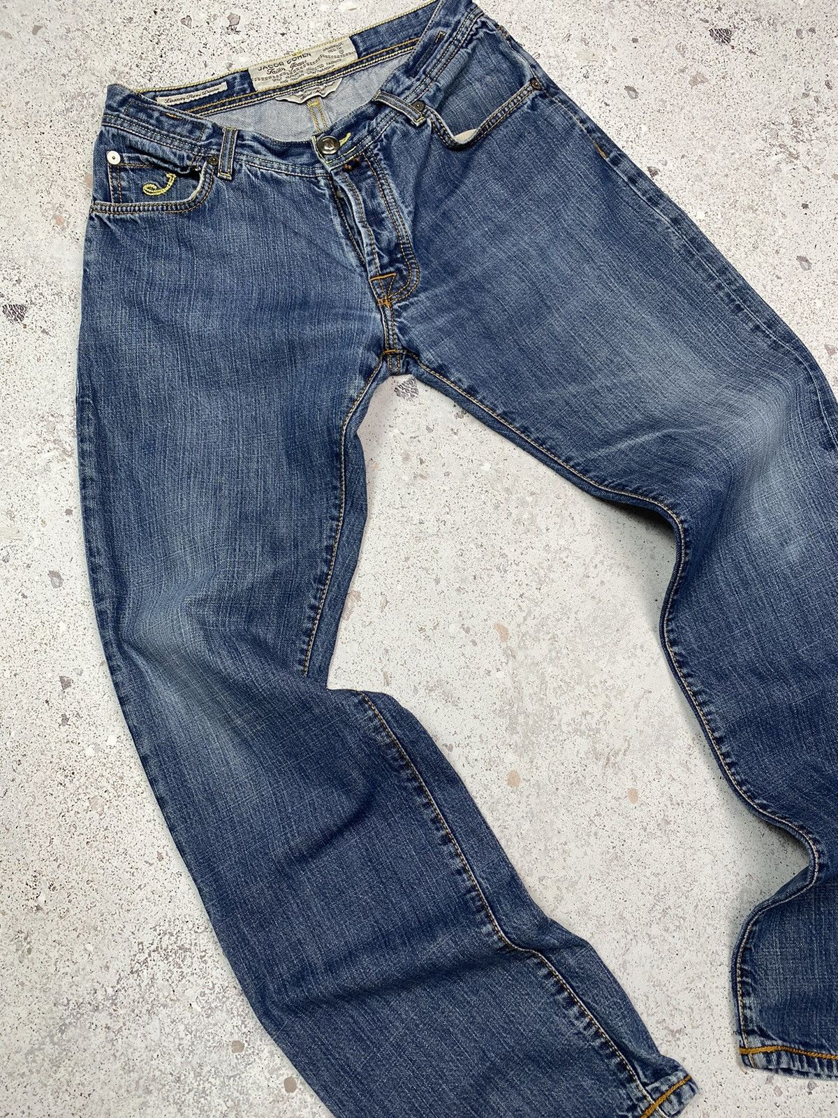 Jacob Cohen Jacob Cohen Handmade Jeans Made in Italy Slim Fit Men 32 Size US 32 / EU 48 - 3 Thumbnail