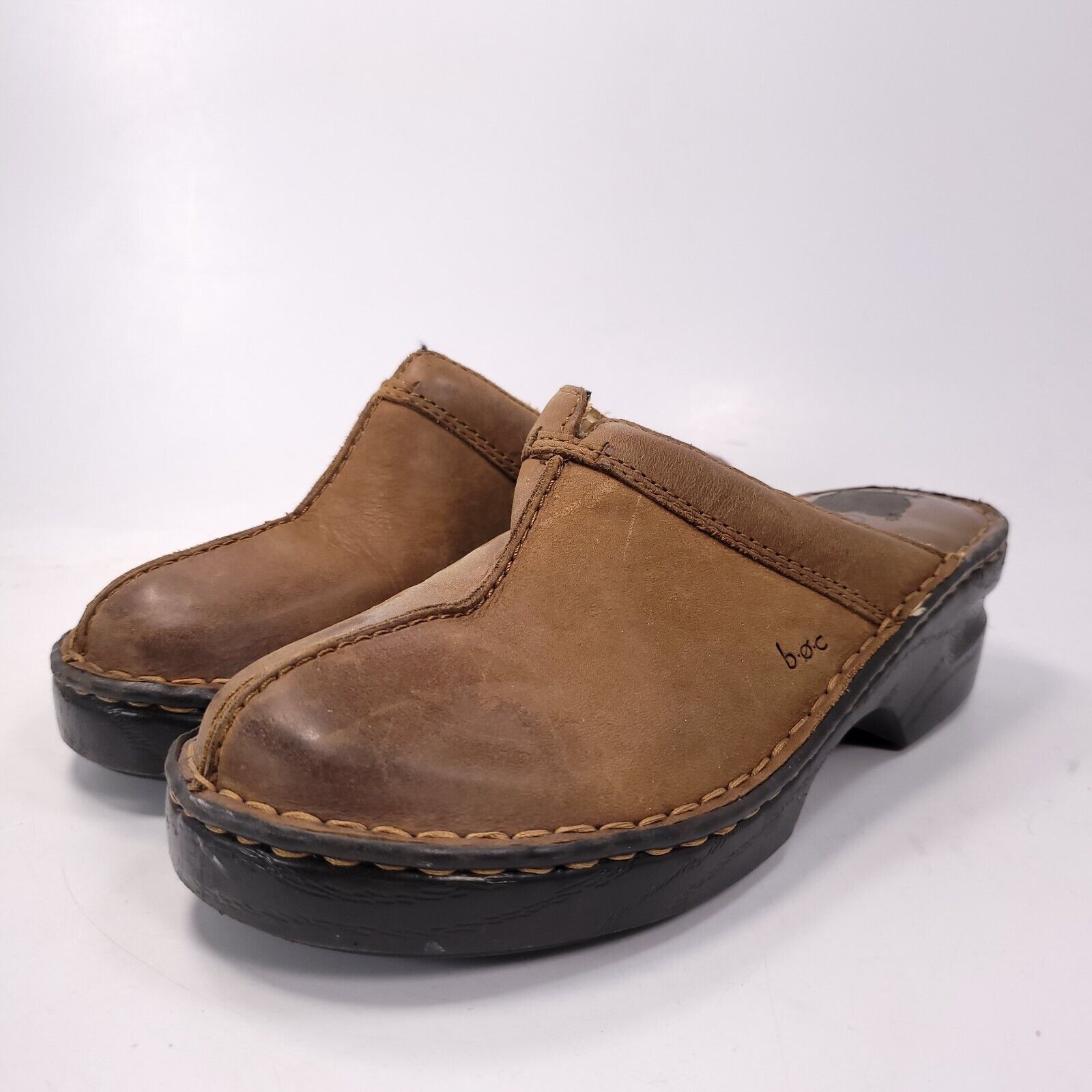 Born Born boc Concept Casual Clog Womens Size 7 38 BC1079 Brown Size US 7 / IT 37 - 1 Thumbnail