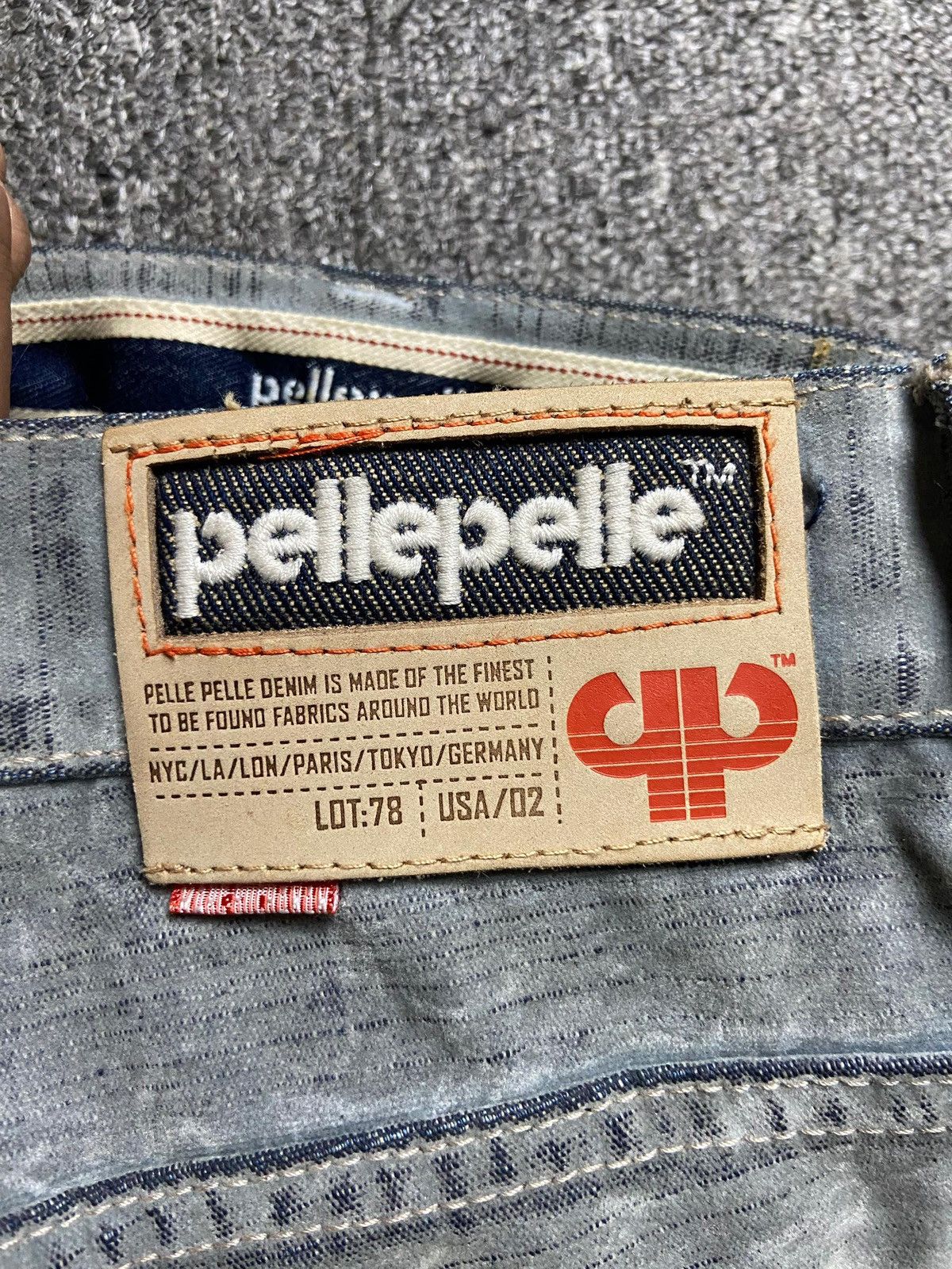 Pelle Pelle Vintage Pelle Pelle Damaged Baggy Jeans (165) Size US 36 / EU 52 - 9 Thumbnail
