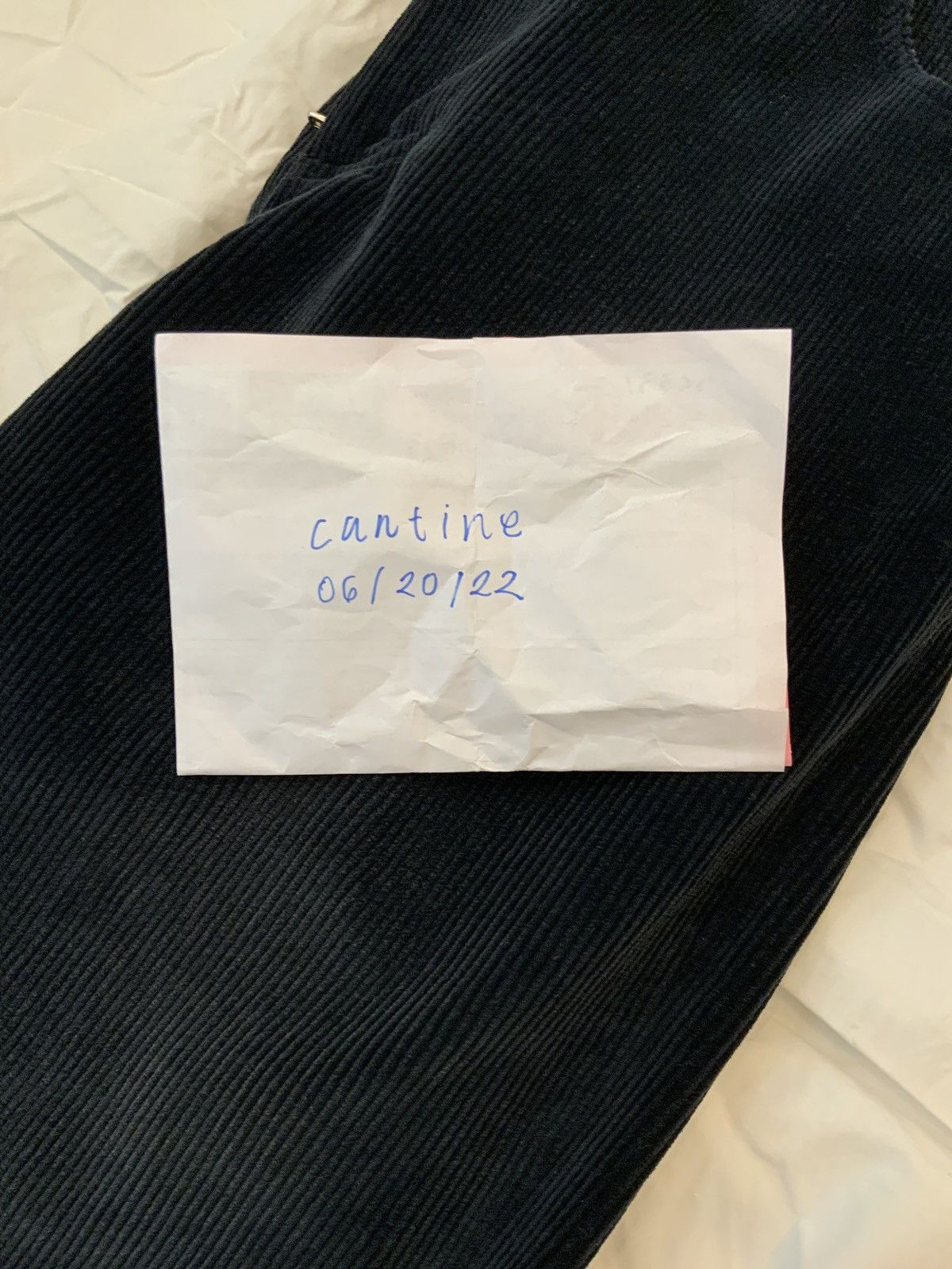 Dior Navy Corduroy Pants Size US 30 / EU 46 - 8 Thumbnail