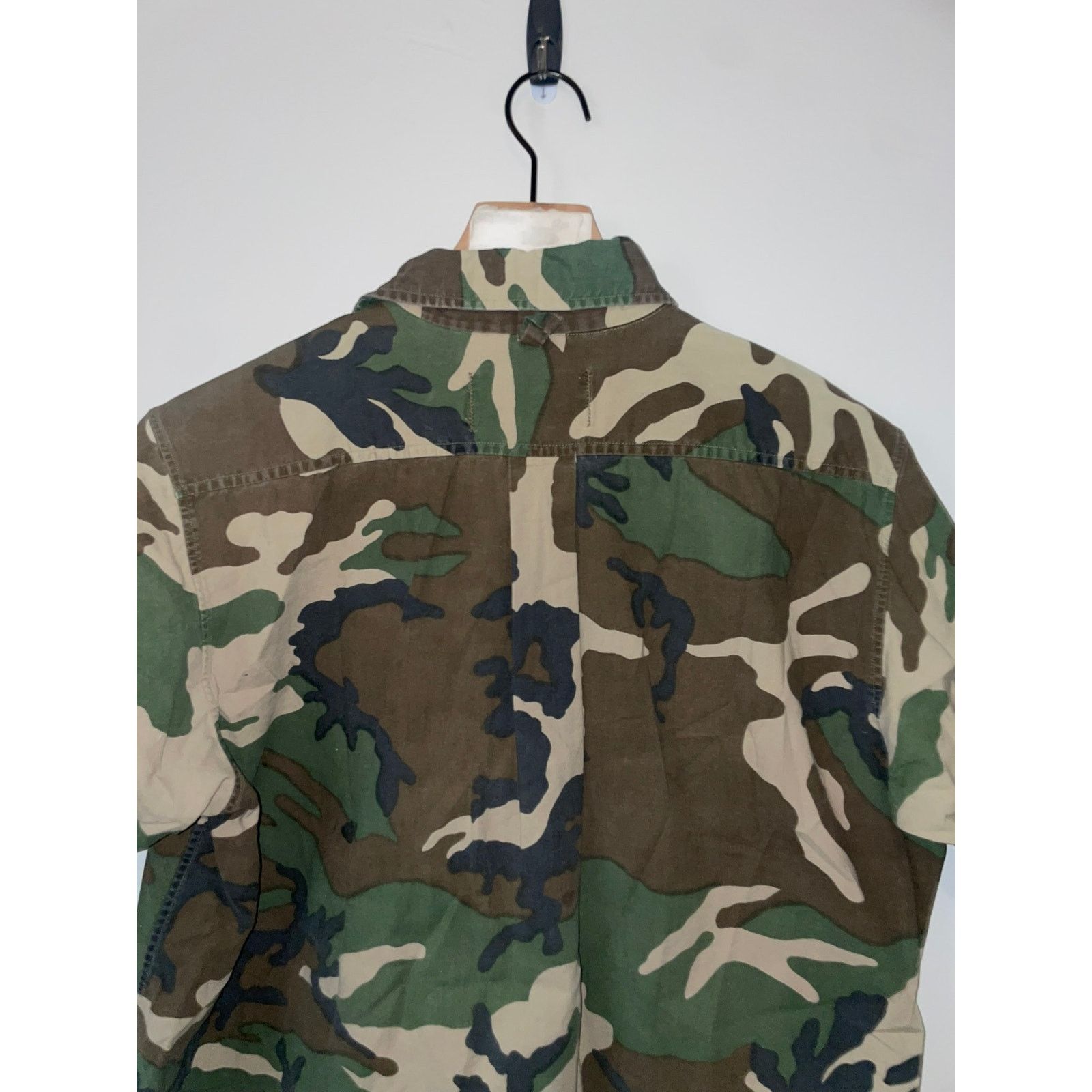 Black Sheep Vintage Camo Button Up Shirt Black Sheep Green Medium Size US M / EU 48-50 / 2 - 9 Thumbnail