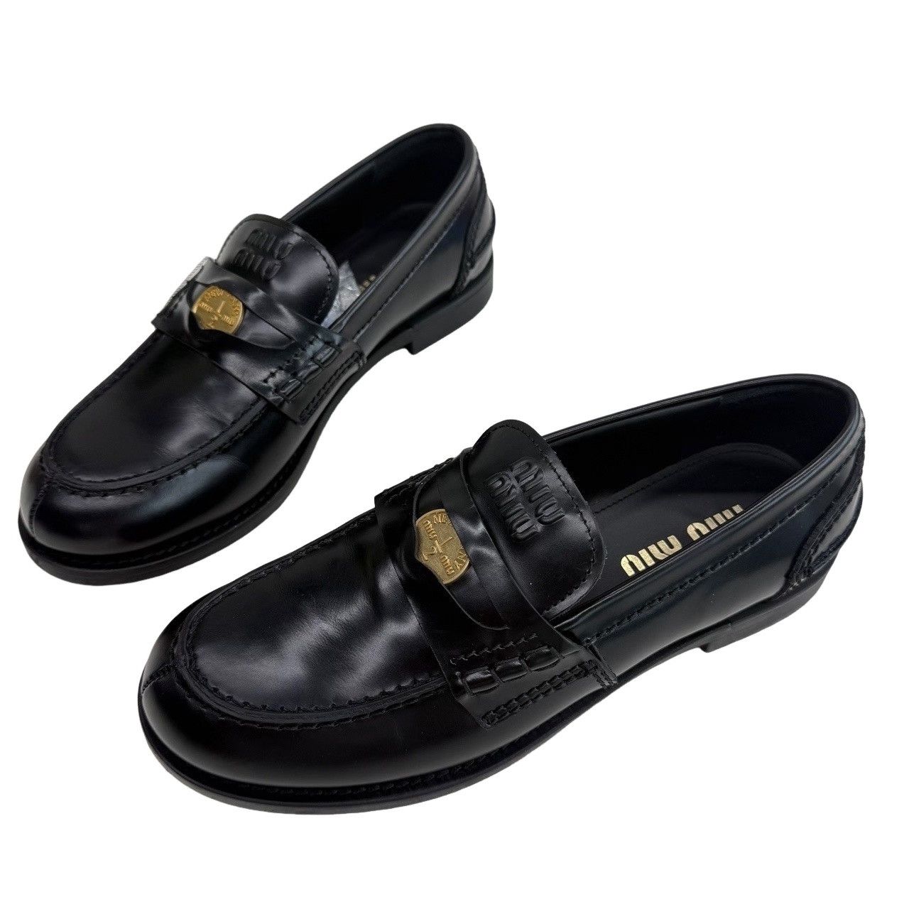 Miu Miu Miu Miu Penny Loafers Size 38 Size US 8 / IT 38 - 1 Thumbnail