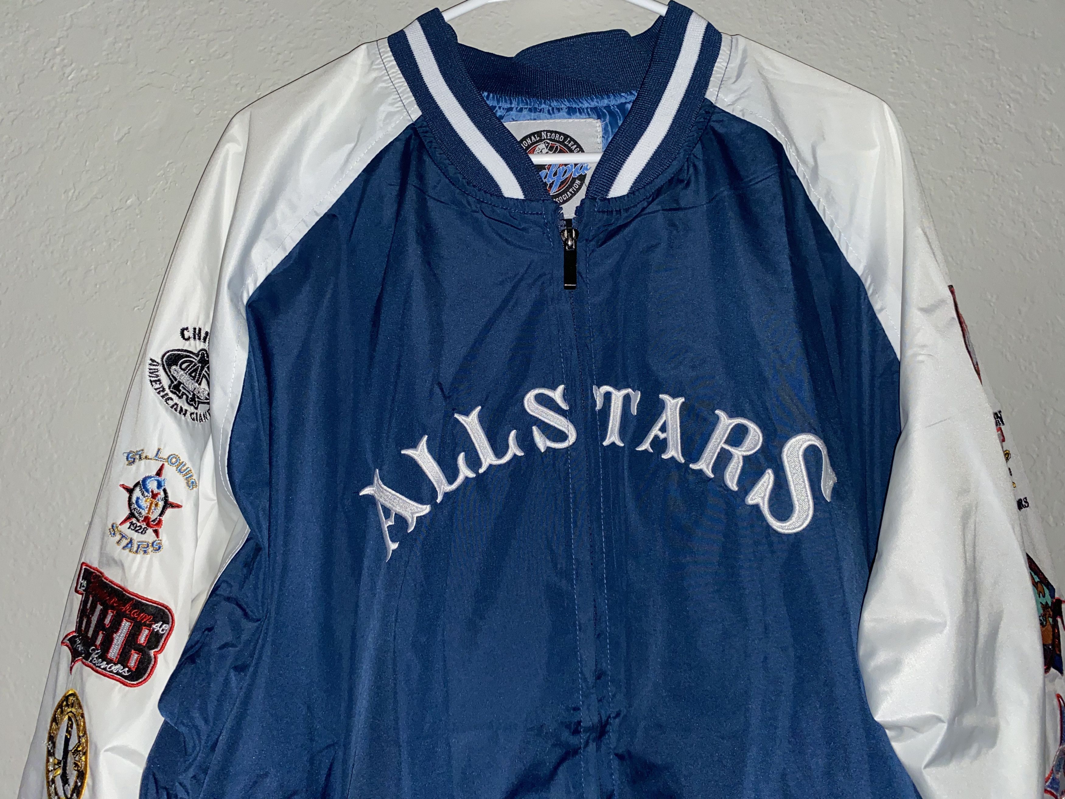 Authentic Negro Leagues Negro Leagues ALL STAR All-Star Baseball Track Jacket NL 2XL Size US XXL / EU 58 / 5 - 2 Thumbnail