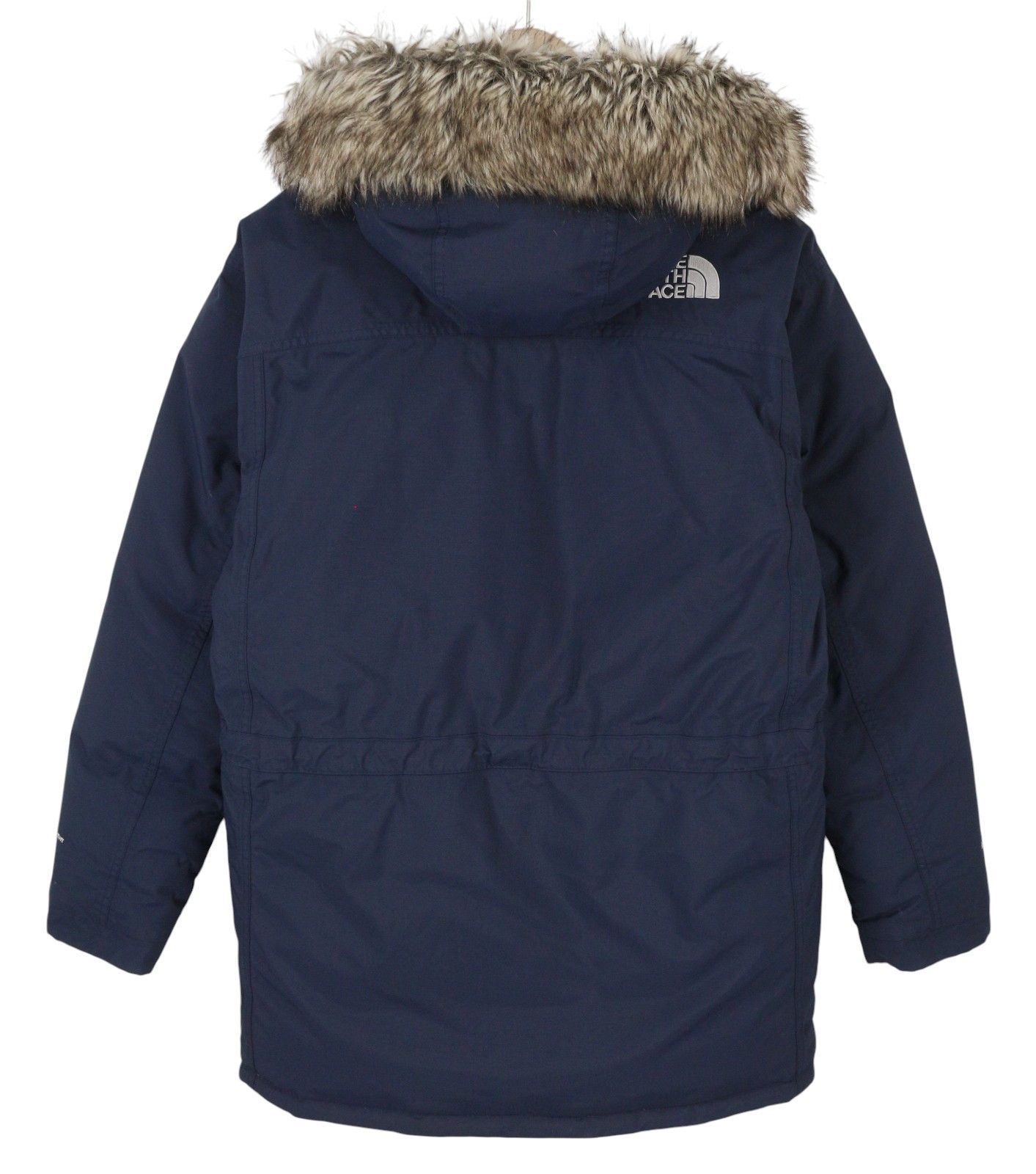 The North Face XS Dark Blue 550 Down Hood Full Zip Parka 86876 Size US XS / EU 42 / 0 - 5 Thumbnail