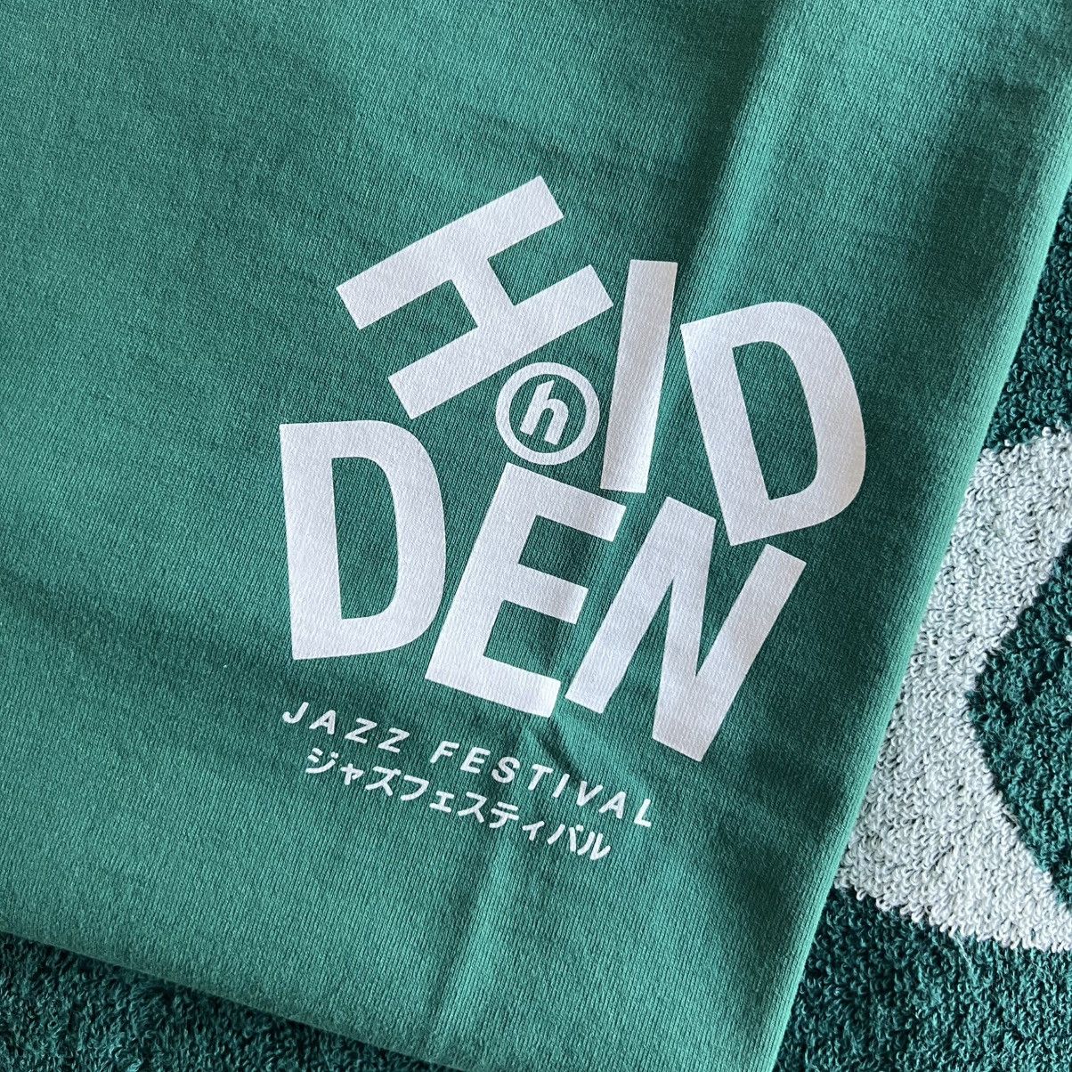 HIDDEN Hidden NY PPF Jazz Festival Tee Green White Large Size US L / EU 52-54 / 3 - 4 Thumbnail