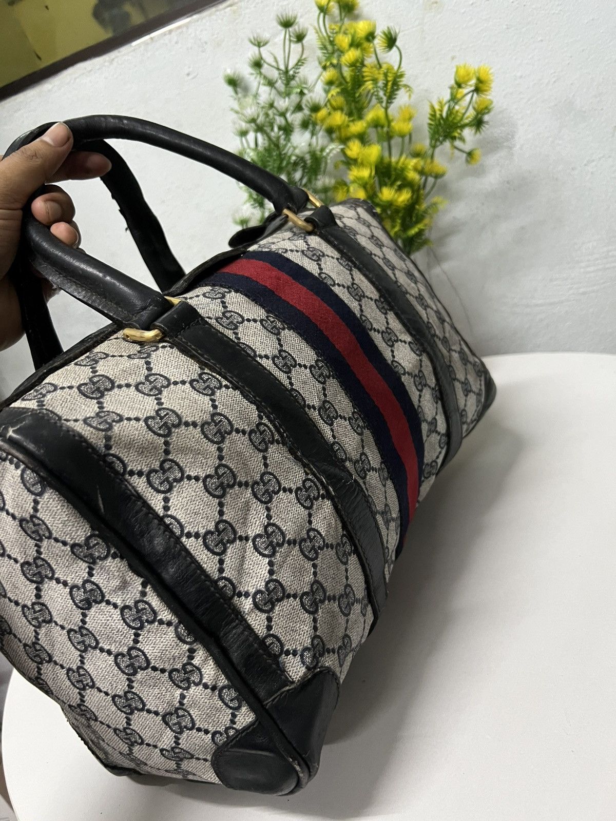 Gucci × Vintage Vintage Gucci Boston Spedy Bag Size ONE SIZE - 2 Thumbnail