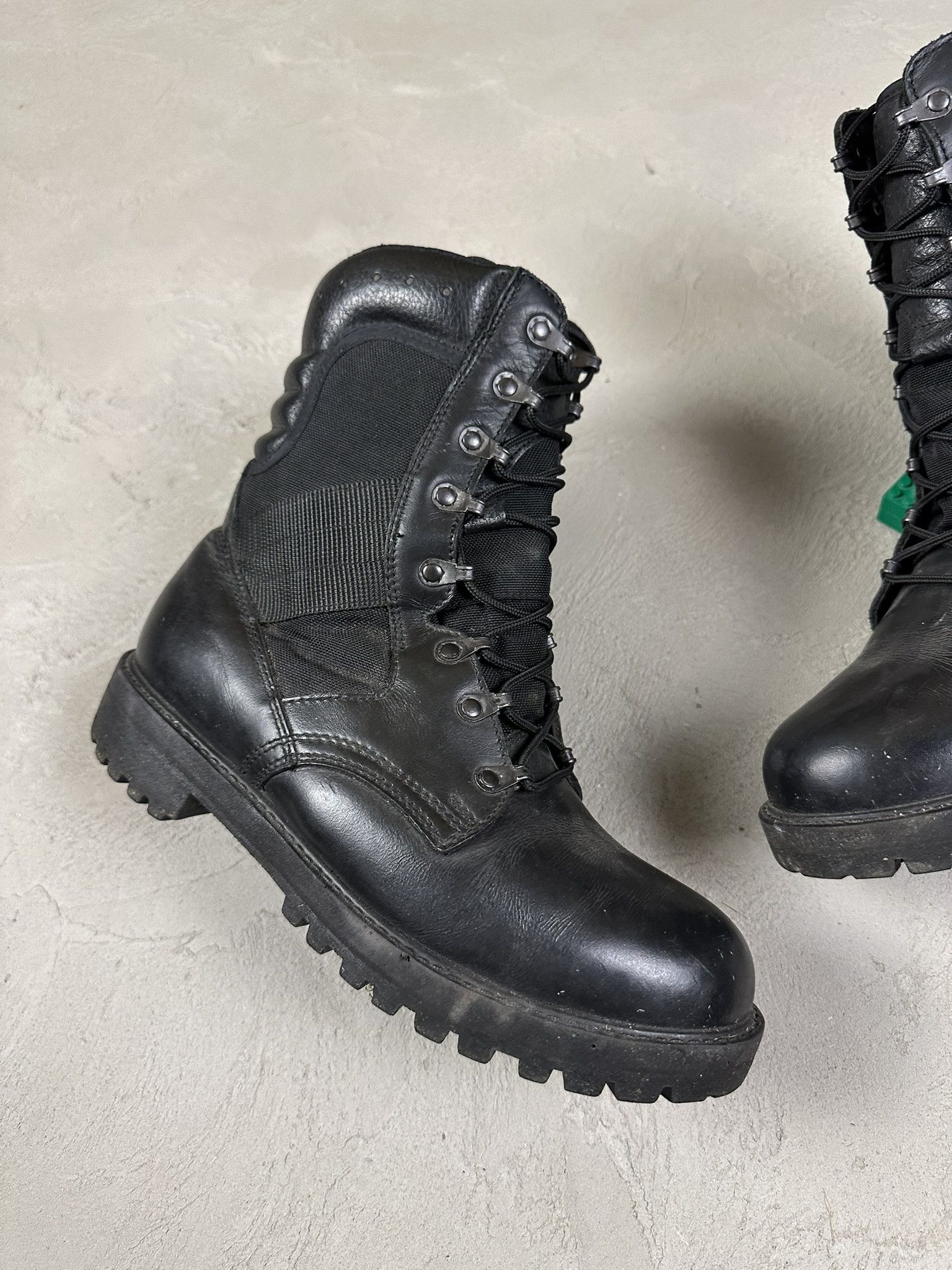 Vintage Vintage Polish Army Military Combat Leather Boots Size US 8.5 / EU 41-42 - 2 Thumbnail