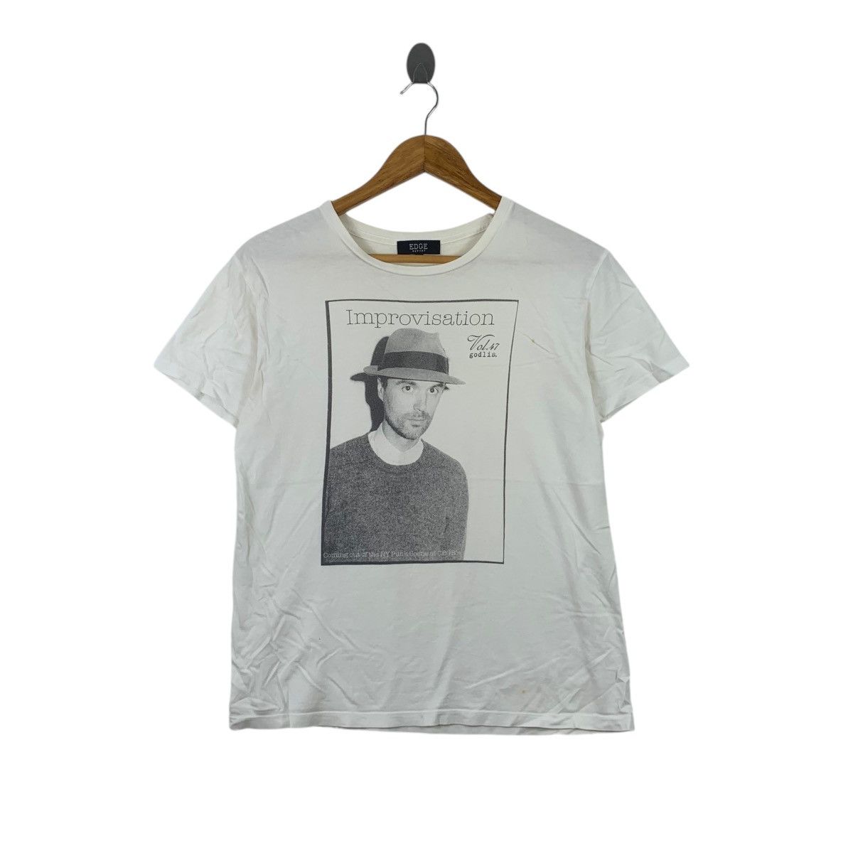 Vintage DAVID GODLIS PHOTOGRAPHY NY Punk CBGB Rupert Tee Shirt Top Size M / US 6-8 / IT 42-44 - 1 Thumbnail