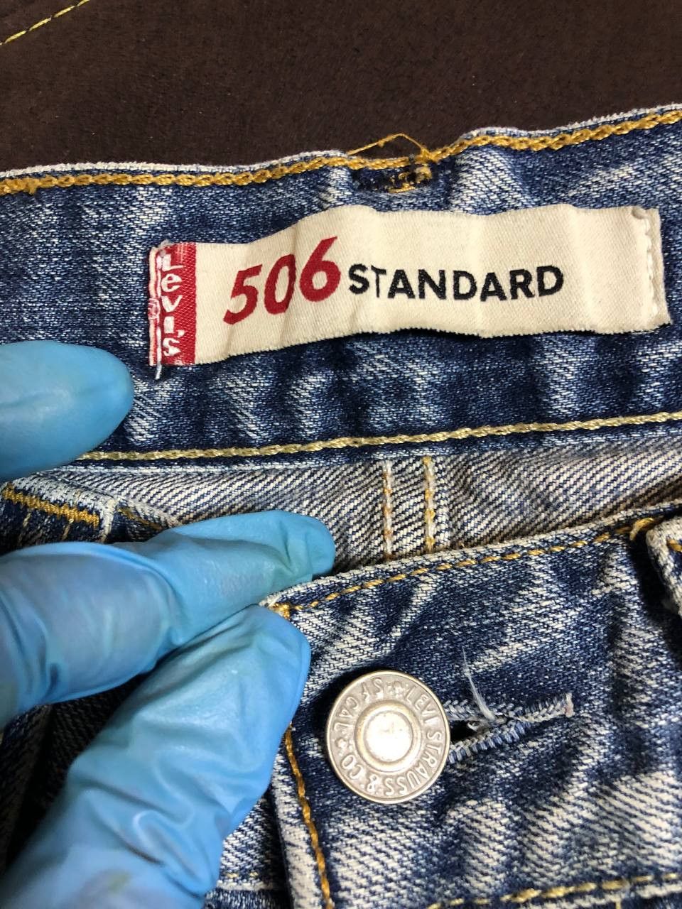 Levi's Vintage USA 90’s Levi’s 506 Button Fly Cut Off Shorts Size US 31 - 2 Thumbnail