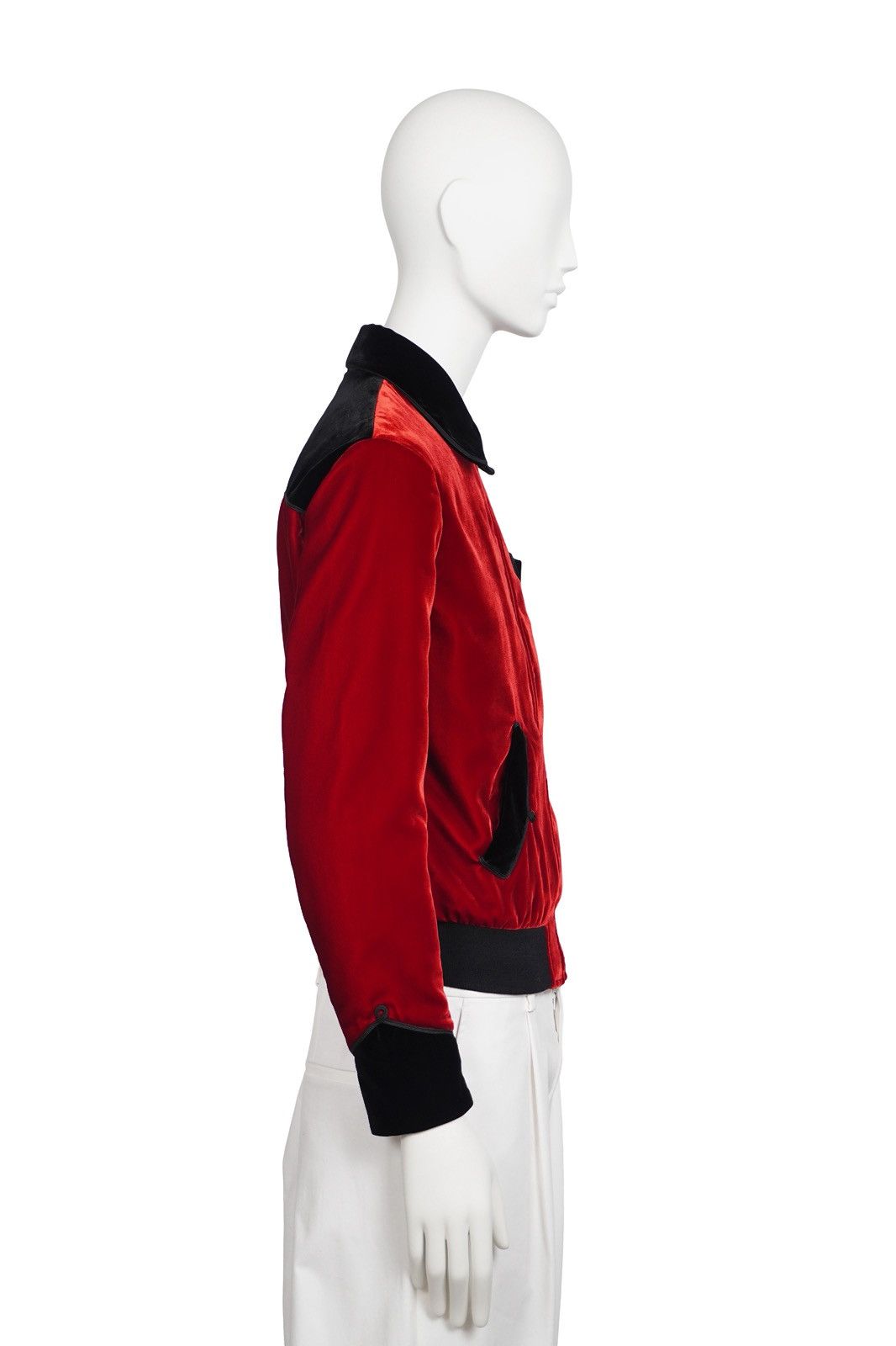 Saint Laurent Paris SAINT LAURENT By HEDI SLIMANE F/W 2016 Runway Velvet Jacket Size US S / EU 44-46 / 1 - 8 Thumbnail