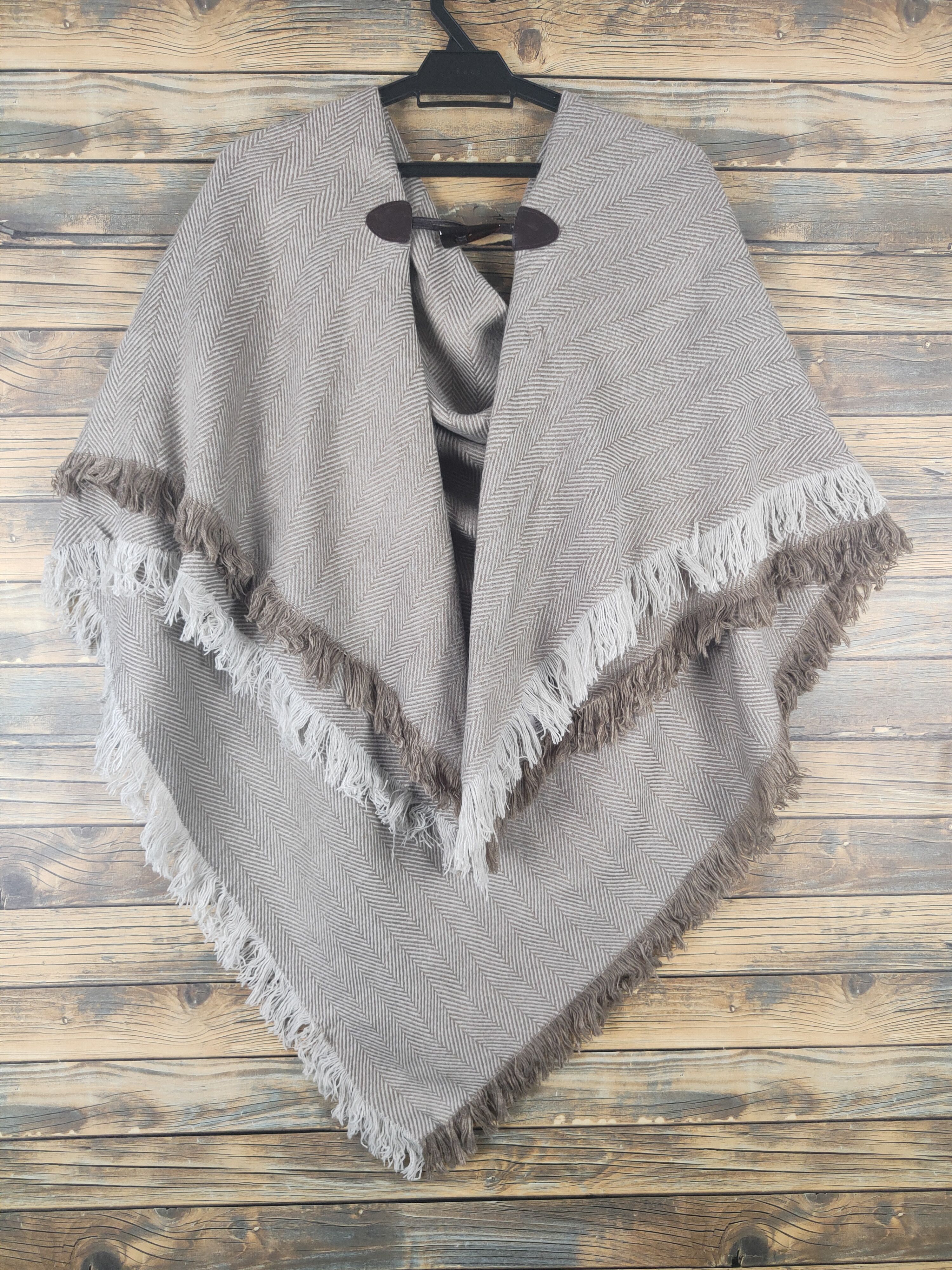 B.design Brown Cashmere Capes