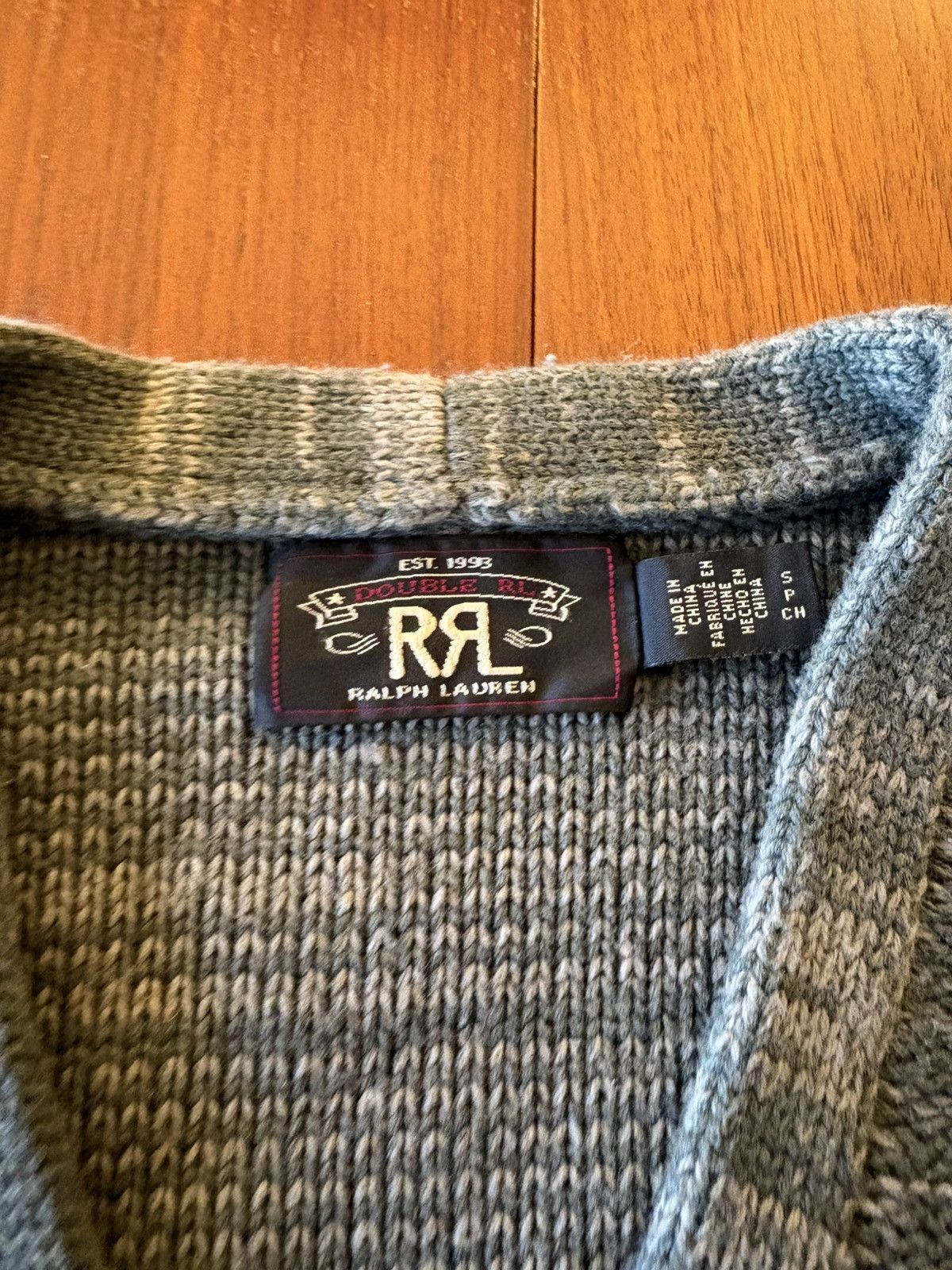 RRL Ralph Lauren RRL DOUBLE RL RALPH LAUREN ZIP CARDIGAN SIZE SMALL Size US S / EU 44-46 / 1 - 5 Thumbnail