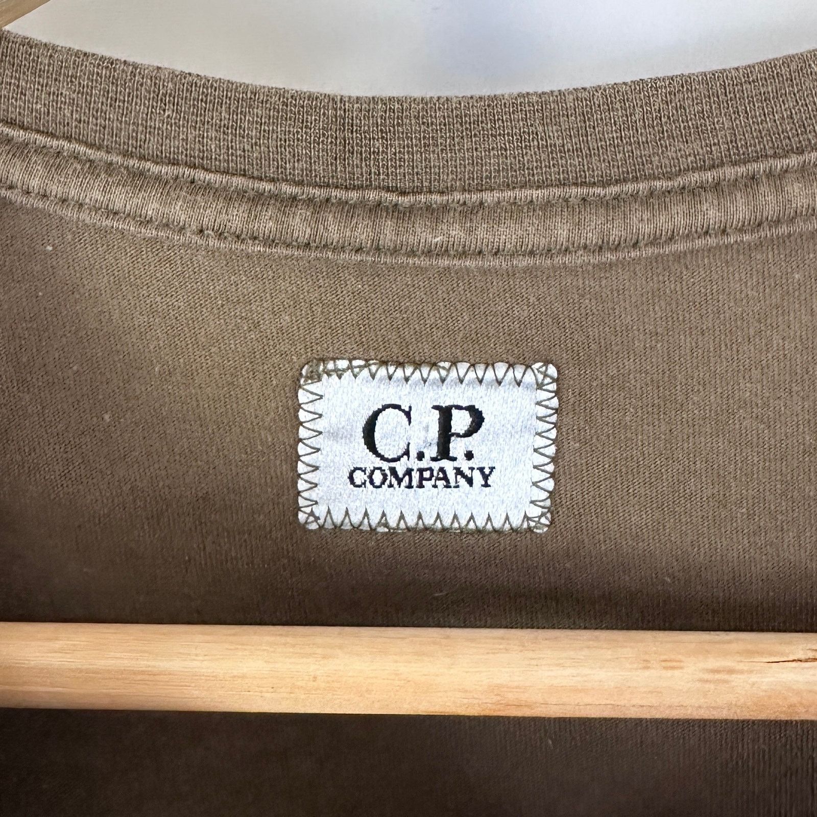 C.P. Company Drab Pocket Lens Tee Size US S / EU 44-46 / 1 - 3 Thumbnail