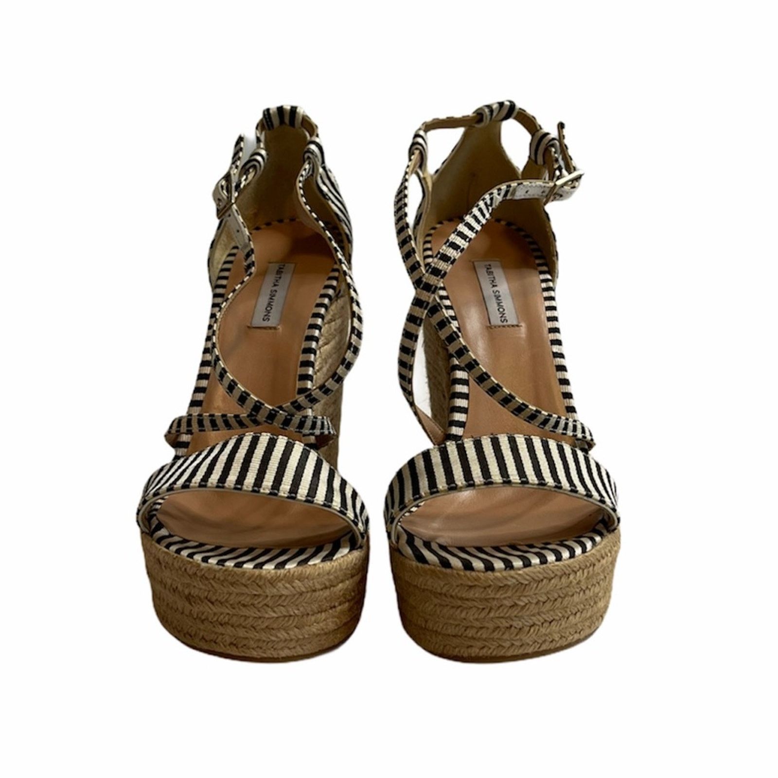 Tabitha Simmons Tabitha Simmons Jenny Striped Espadrille Wedges Size 10 Size US 10 / IT 40 - 2 Thumbnail