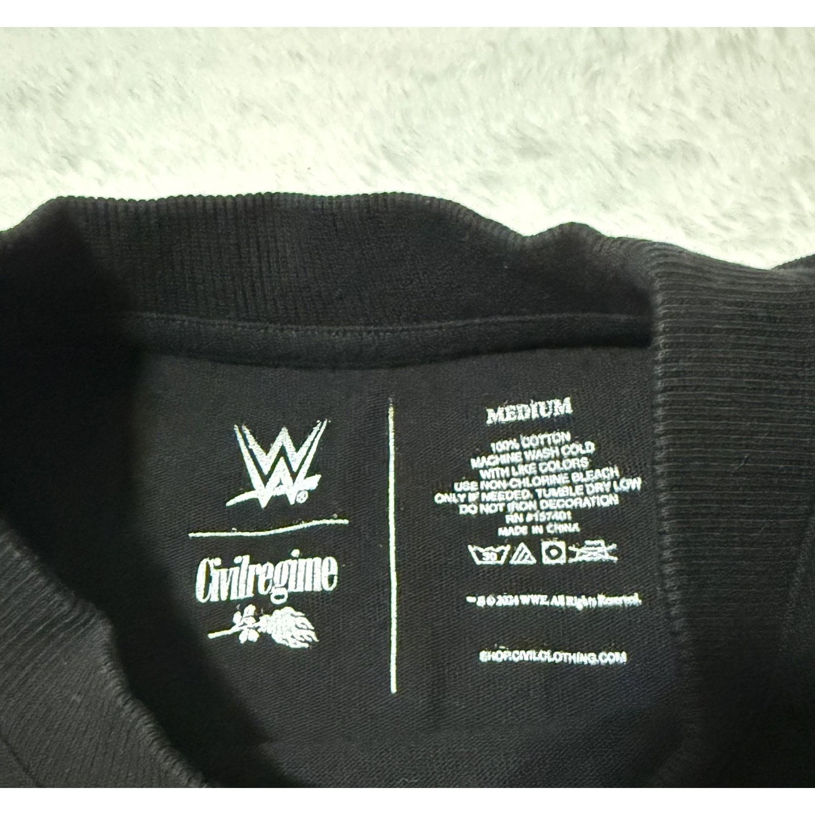 Civil Regime CIVIL REGIME X WWE “F*CK FEAR” STONE COLD 3:16 Medium Size US M / EU 48-50 / 2 - 4 Thumbnail