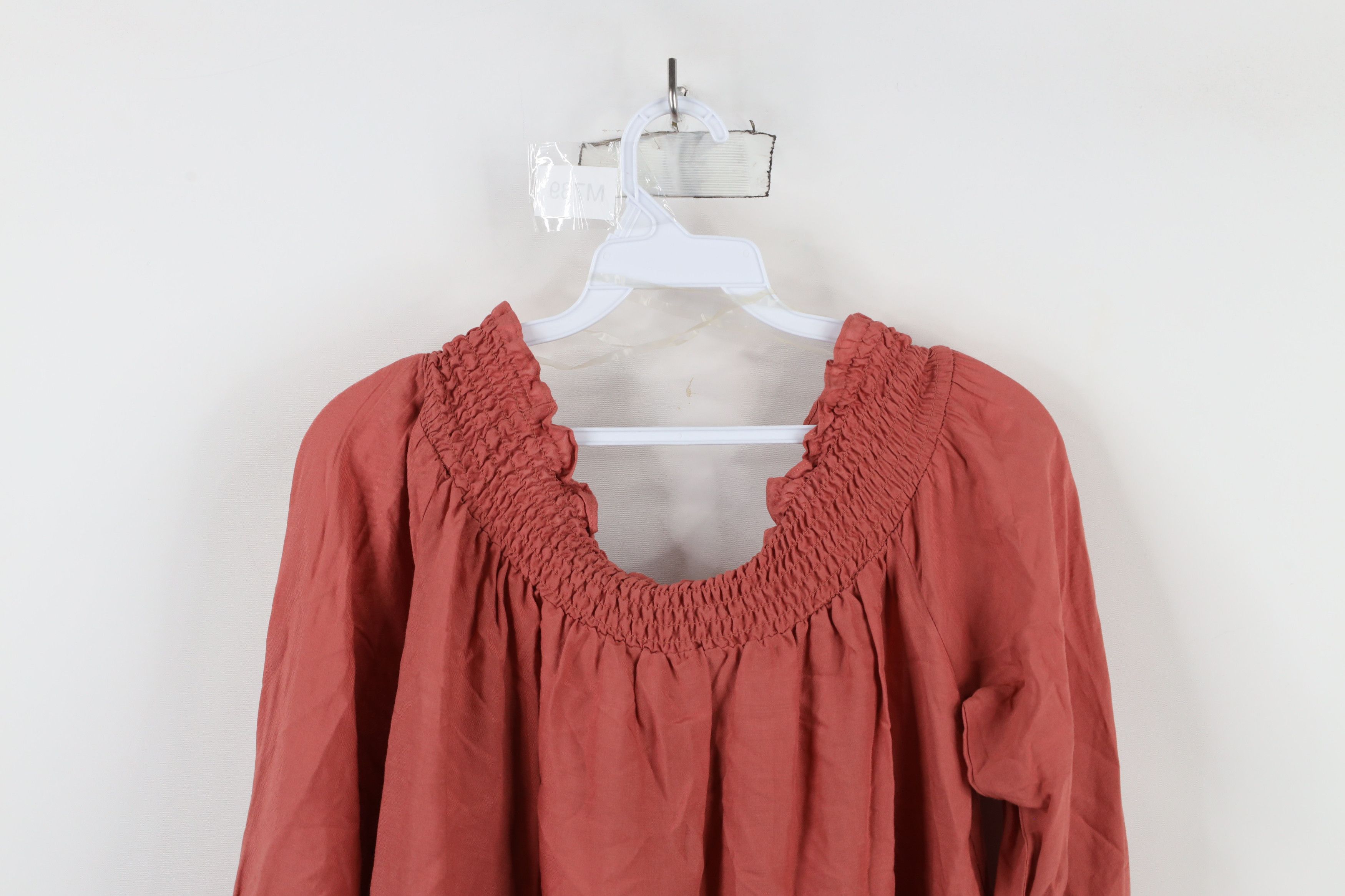 Vintage Deadstock Y2K Country Primitive Ruffled Blouse Top Shirt Size M / US 6-8 / IT 42-44 - 11 Thumbnail