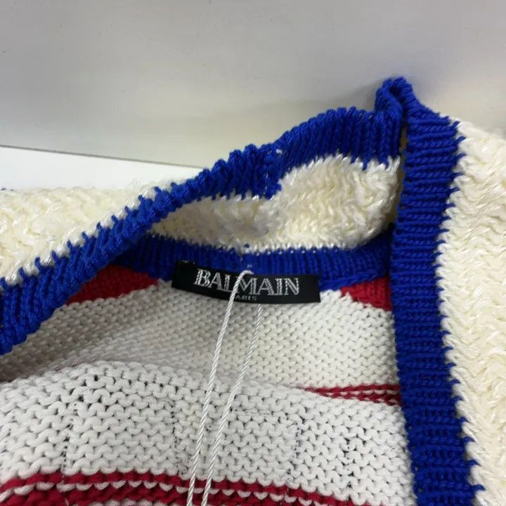 Other Balmain Striped Knit Cardigan -2507 Size US M / EU 48-50 / 2 - 5 Thumbnail