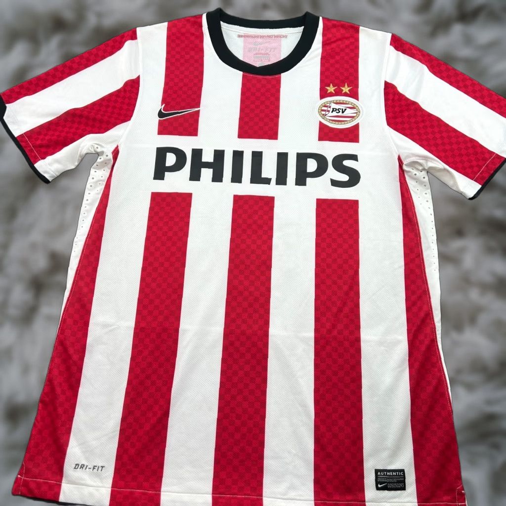 Nike Nike PSV Eindhoven Player Issue 2010 2011 Home Football Jersey Large Adult 2XL Multicolor Jersey Mens Size US XXL / EU 58 / 5 - 1 Thumbnail