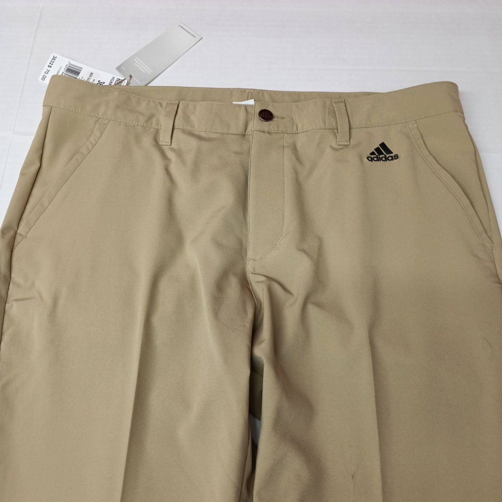 Adidas Adidas Golf Lightweight Pants Beige Men’s Size 36x32 HG8842 Size US 36 / EU 52 - 3 Thumbnail