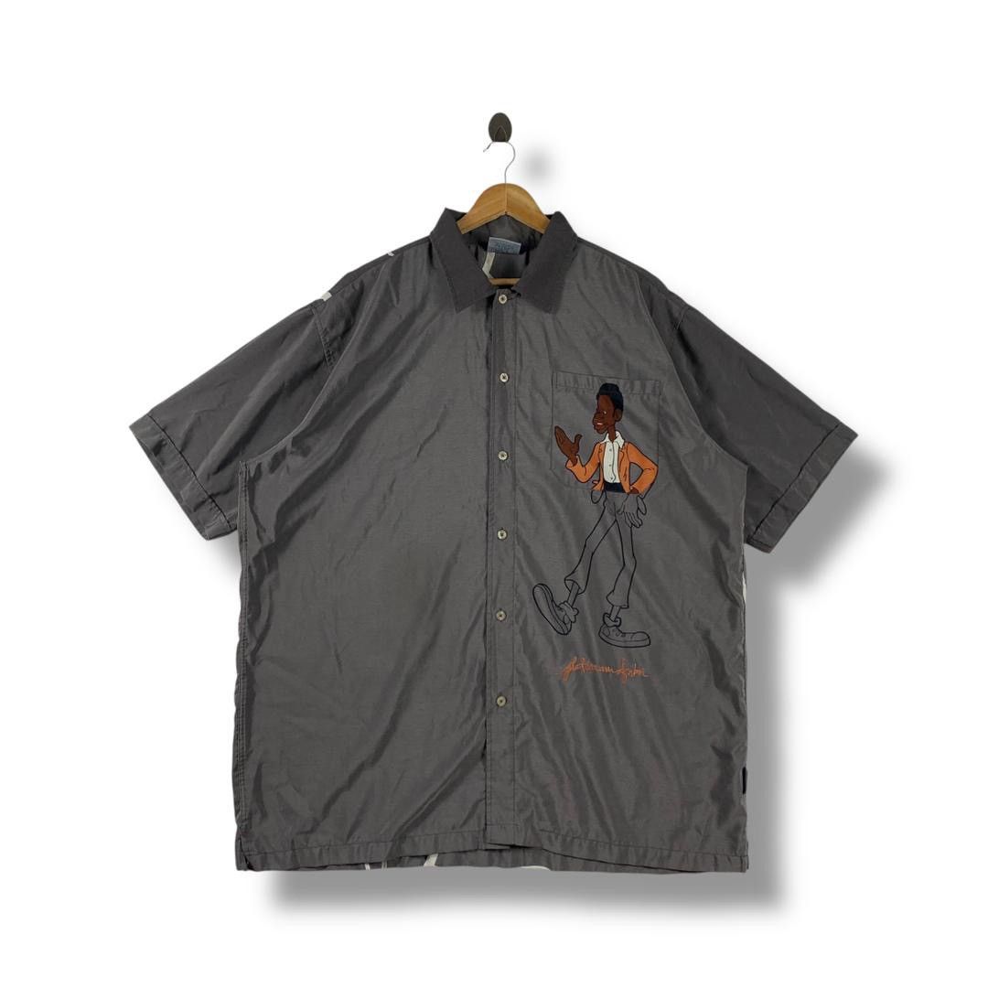 90s Platinum Fubu USA製 オーバーサイズシャツ 90s Platinum Fubu USA製 オーバーサイズシャツ