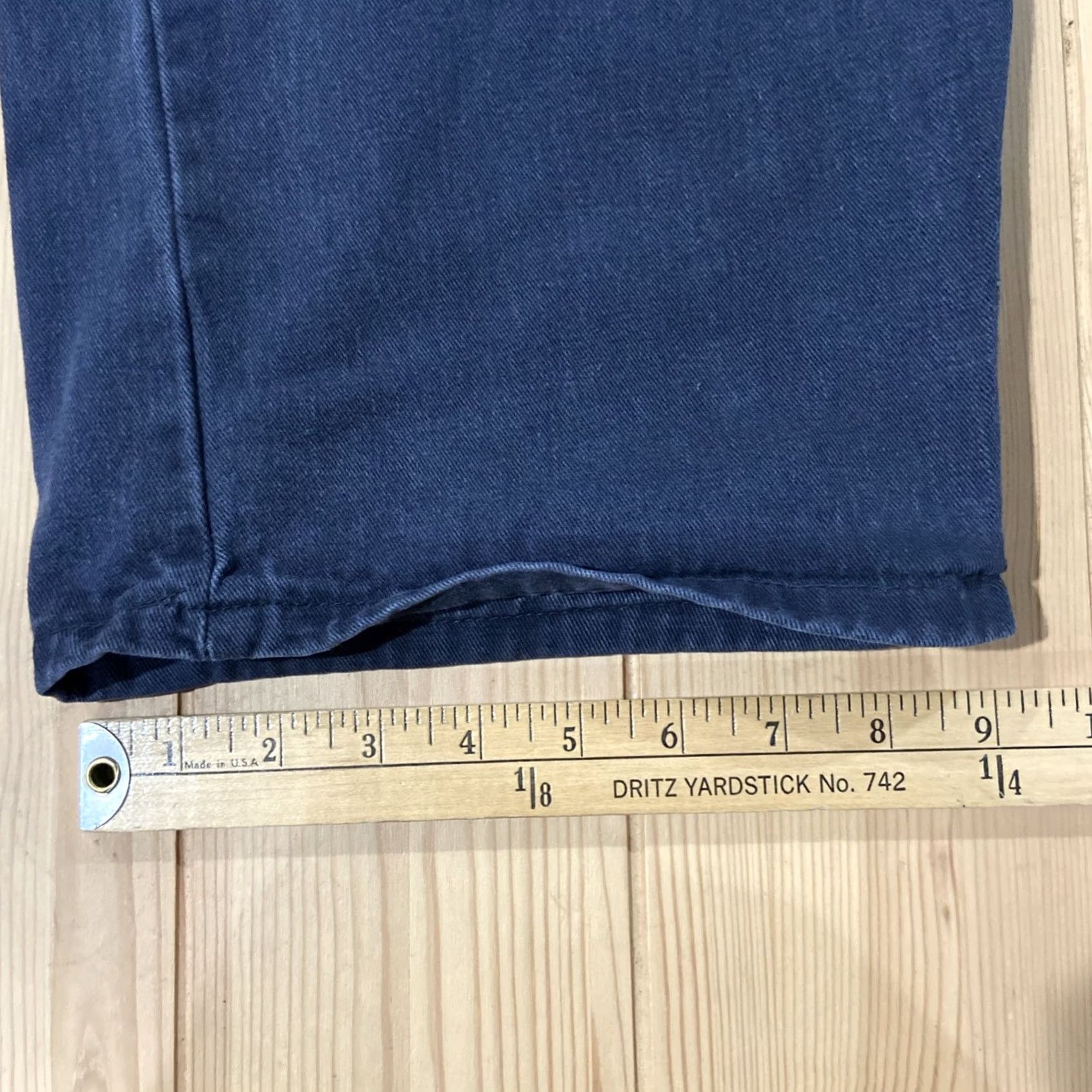 Vintage VINTAGE Bulwark FR Pants Mens 38 Navy Blue Cotton Straight Fire Resistant 38 Size US 38 / EU 54 - 7 Thumbnail