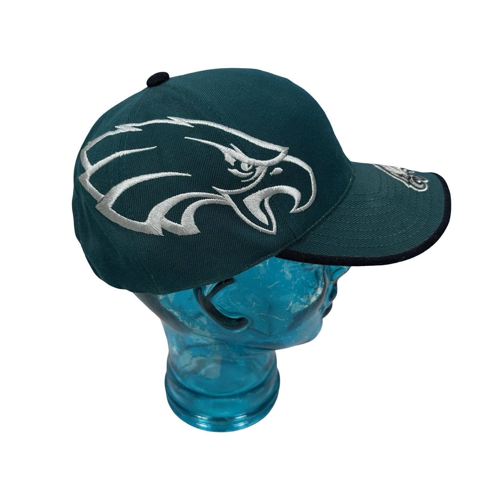 Reebok Vintage Reebok Philadelphia Eagles Hat Green White Double Size ONE SIZE - 4 Thumbnail