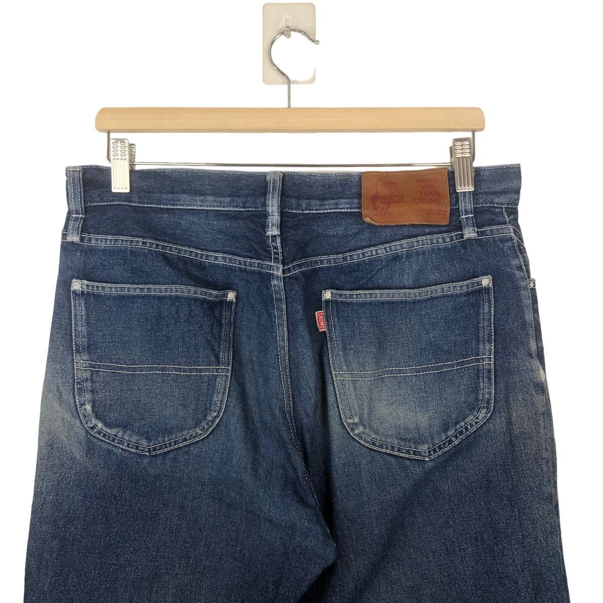 Japanese Brand VINTAGE DISTRESSED DENIM SELVEDGES CHUMS JAPAN Size US 30 / EU 46 - 7 Thumbnail