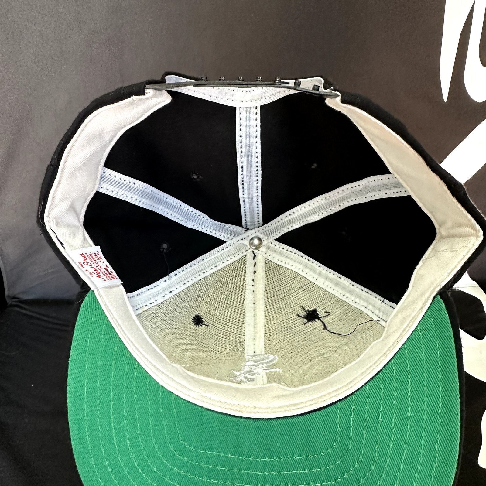 New Era Vintage Chicago White Sox Security New Era Hat USA Made Size ONE SIZE - 3 Thumbnail