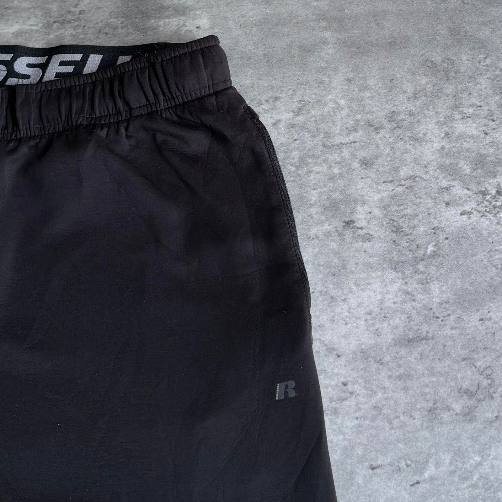 Russell Athletic × Vintage Vintage Y2K Black Russell Athletic Grunge Opium Sweatpants Size US 34 / EU 50 - 3 Thumbnail
