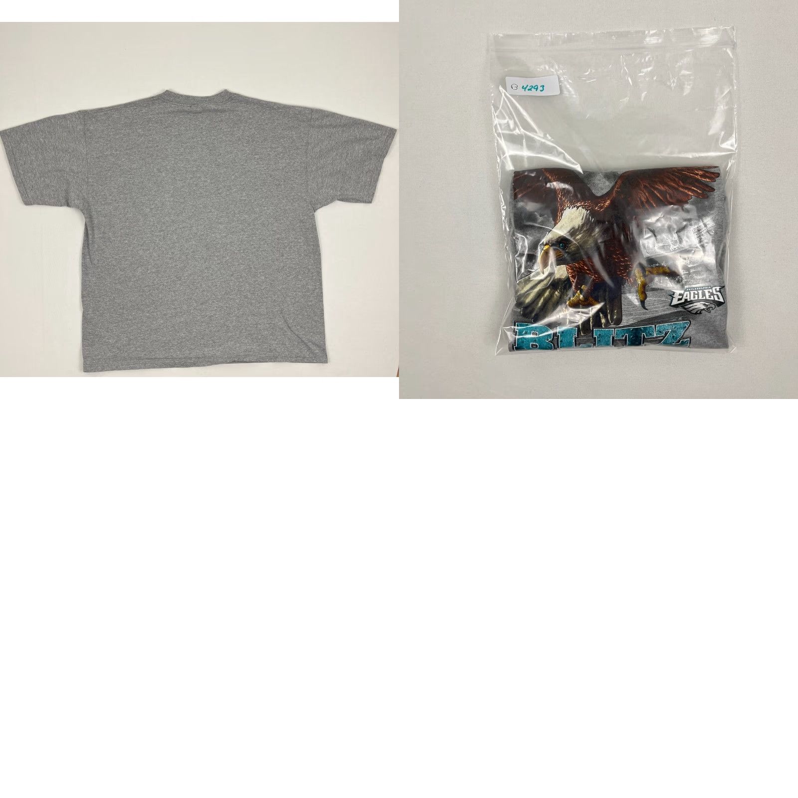NFL VINTAGE NFL Philadelphia Eagles Shirt Mens 2XL Gray Blitz Incorporated Graphic TY2K Shirt, 2XL, Gray, NFL, Eagles, T-Shirt Size US XXL / EU 58 / 5 - 8 Thumbnail