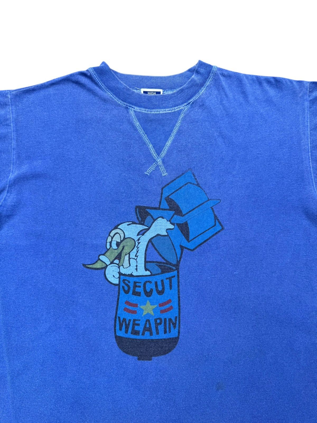 Japanese Brand Secut Weapin Military Style Tshirt Size US L / EU 52-54 / 3 - 6 Thumbnail